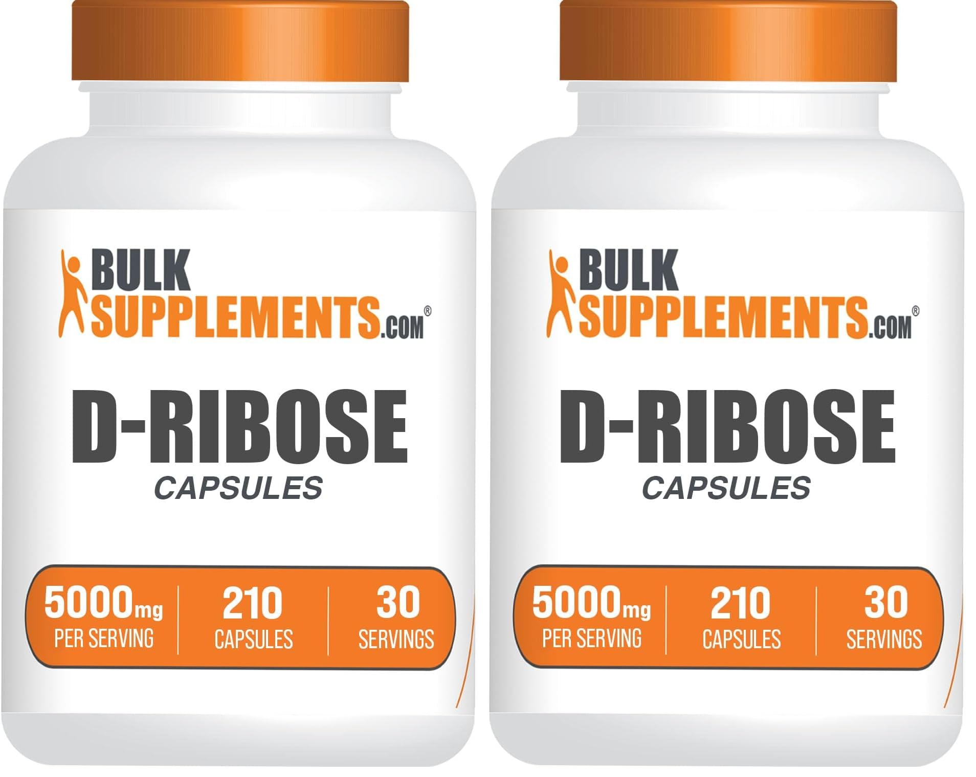 BulkSupplements D-Ribose 420 Capsules