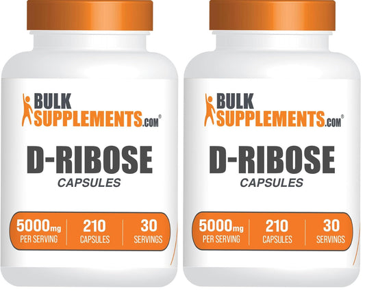 BulkSupplements D-Ribose 420 Capsules