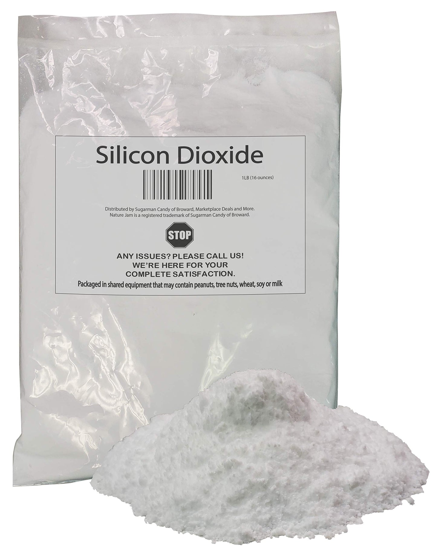 Naturejam Silicon Dioxide Powder 16 Ounce
