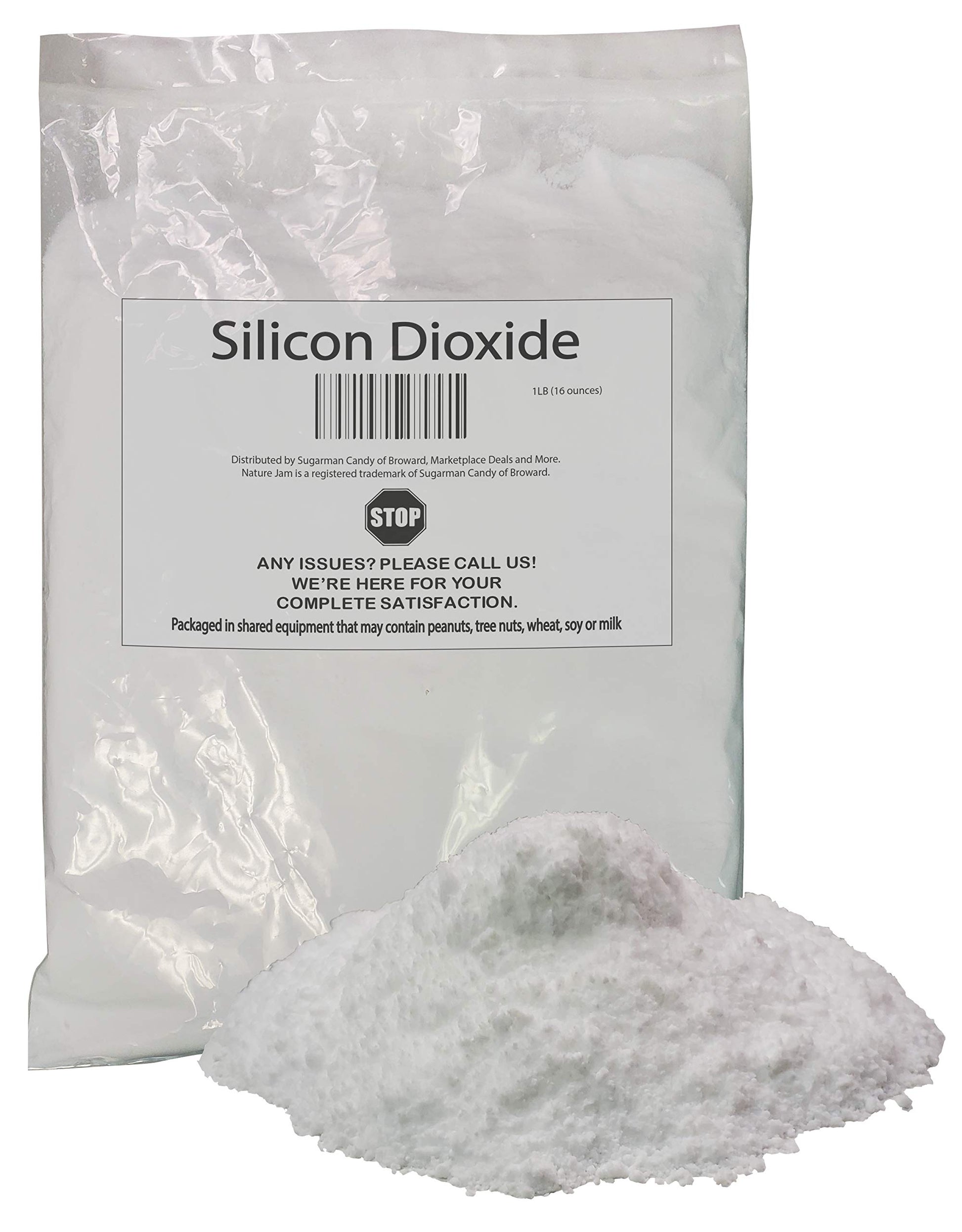 Naturejam Silicon Dioxide Powder 16 Ounce