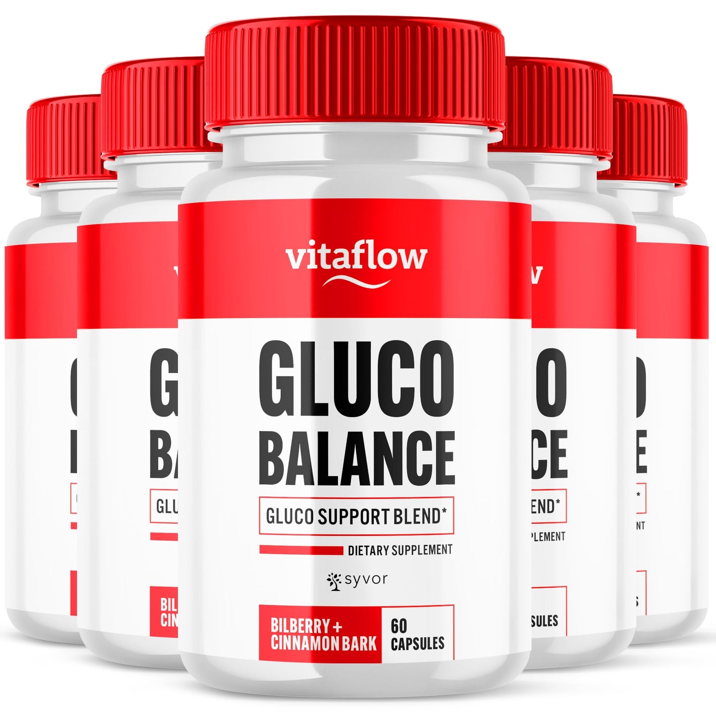 Syvor Vitaflow Balance Support Supplement Capsules, 300 Capsules