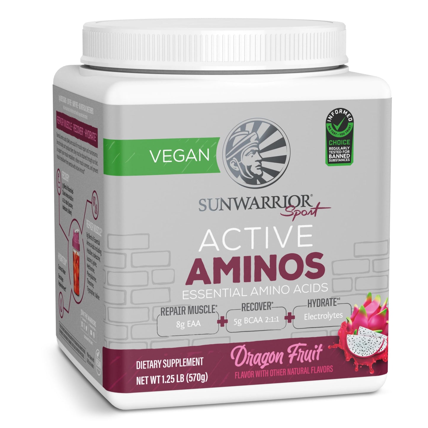 Sunwarrior Amino Energy Powder 20 Servings