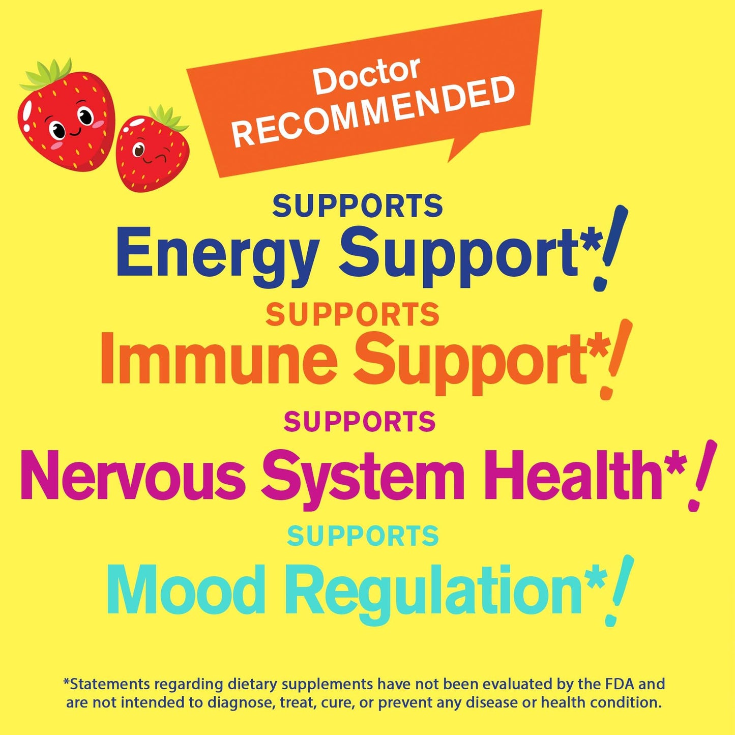 WellYeah B Complex Gummies for Kids 60 Count