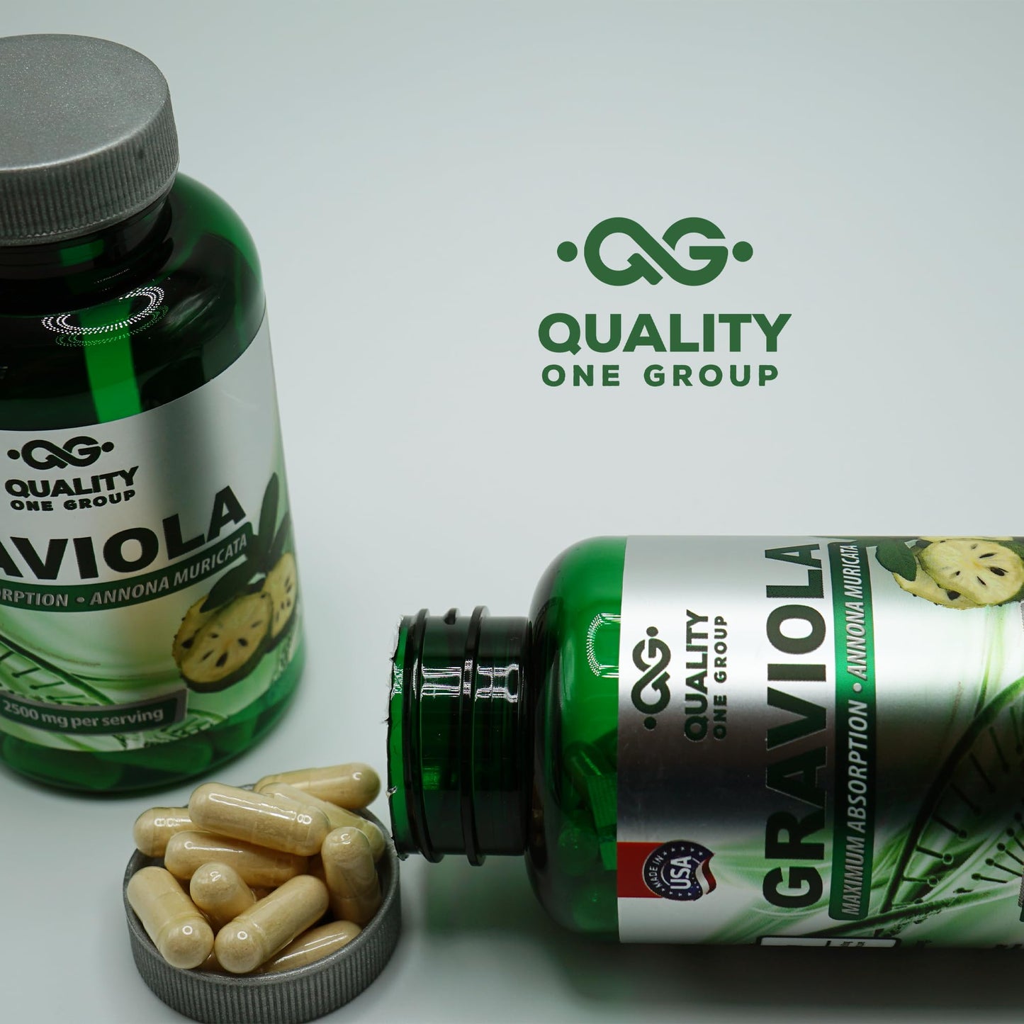 QUALITY ONE Graviola Max Pure Graviola Extract Capsule 60 Count