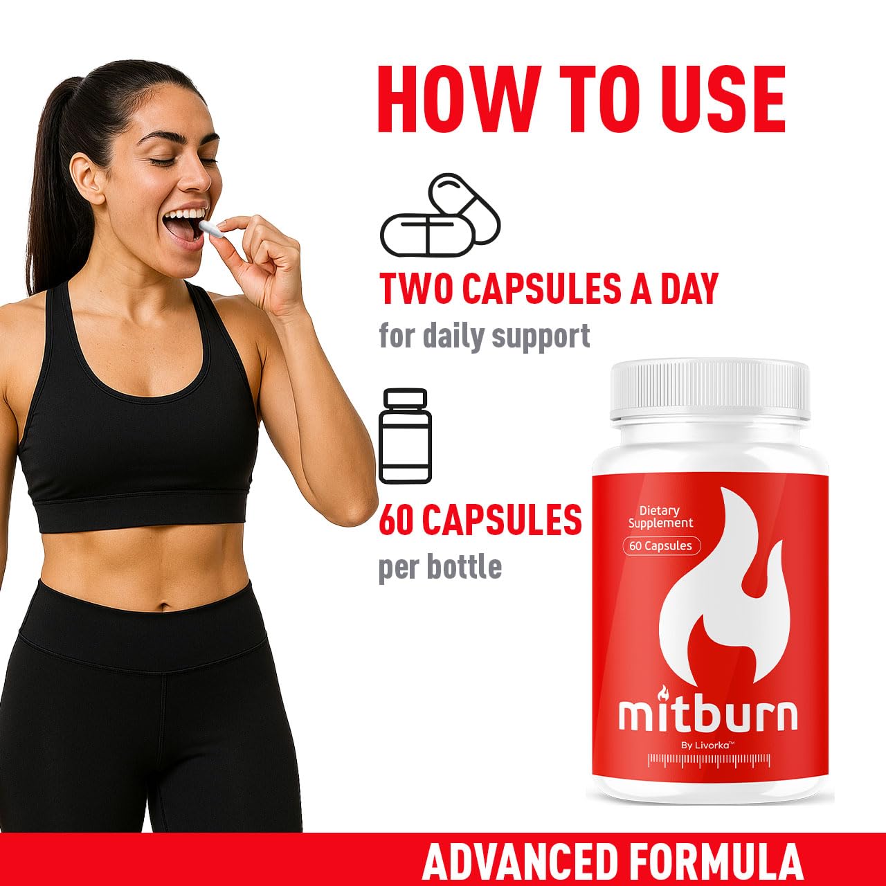 LIVORKA MitBurn Capsules 180 Capsules