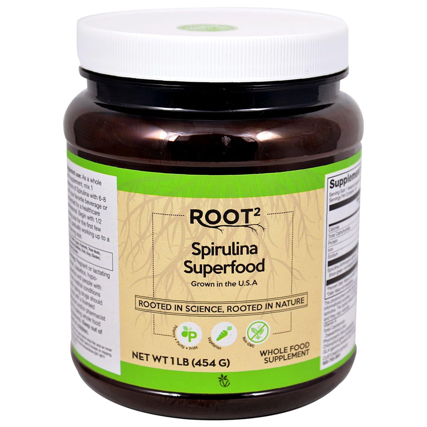 Vitacost Root2 Spirulina Superfood Powder, 1 Count