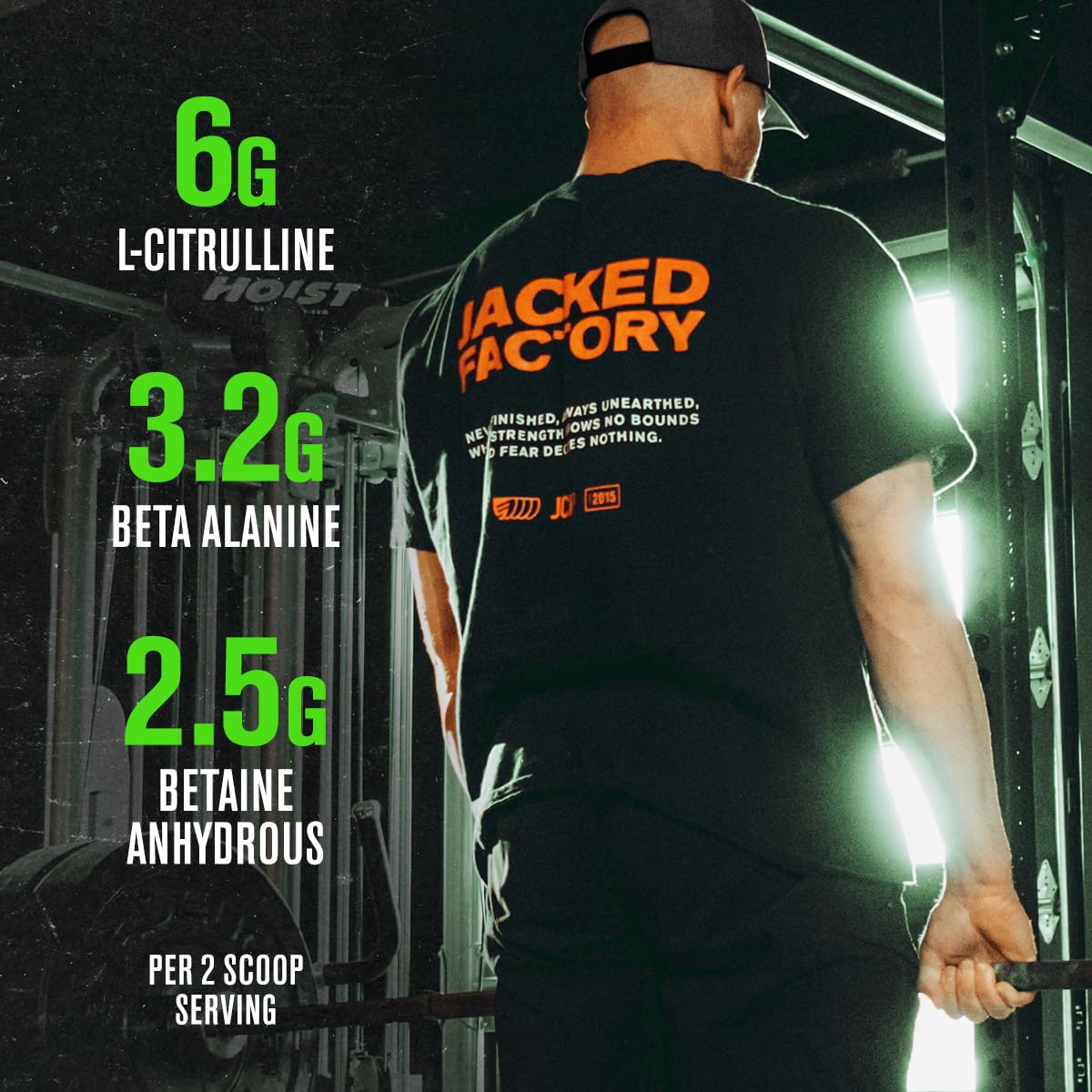 Jacked Factory Nitrosurge Pre Workout Supplement Powder, 30 Servings