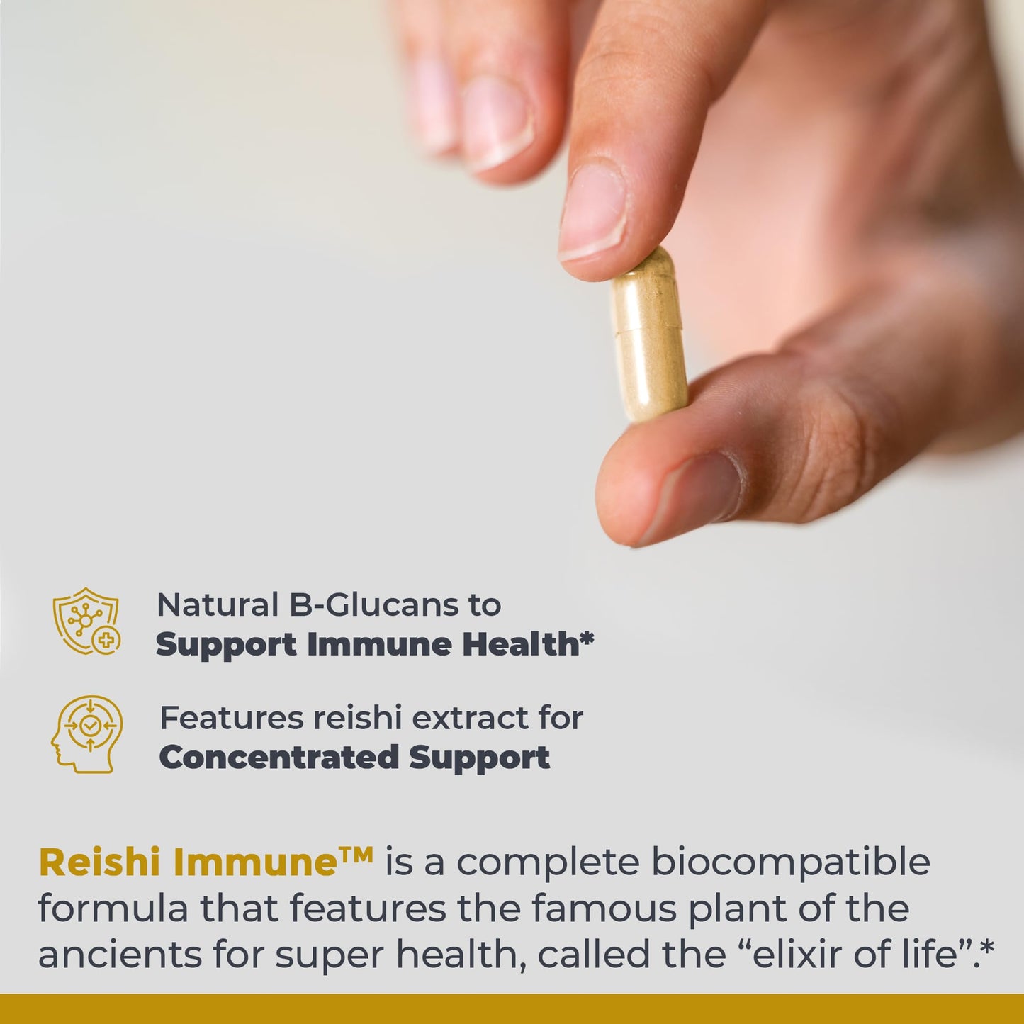 Premier Research Labs Reishi Immune Support Supplement Capsules 90