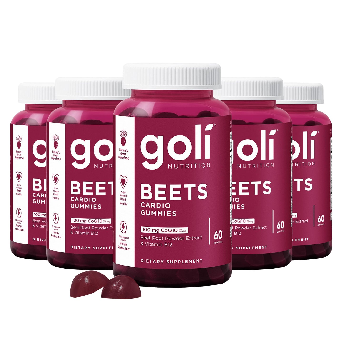 Goli Beets Cardio Gummy 300 Count
