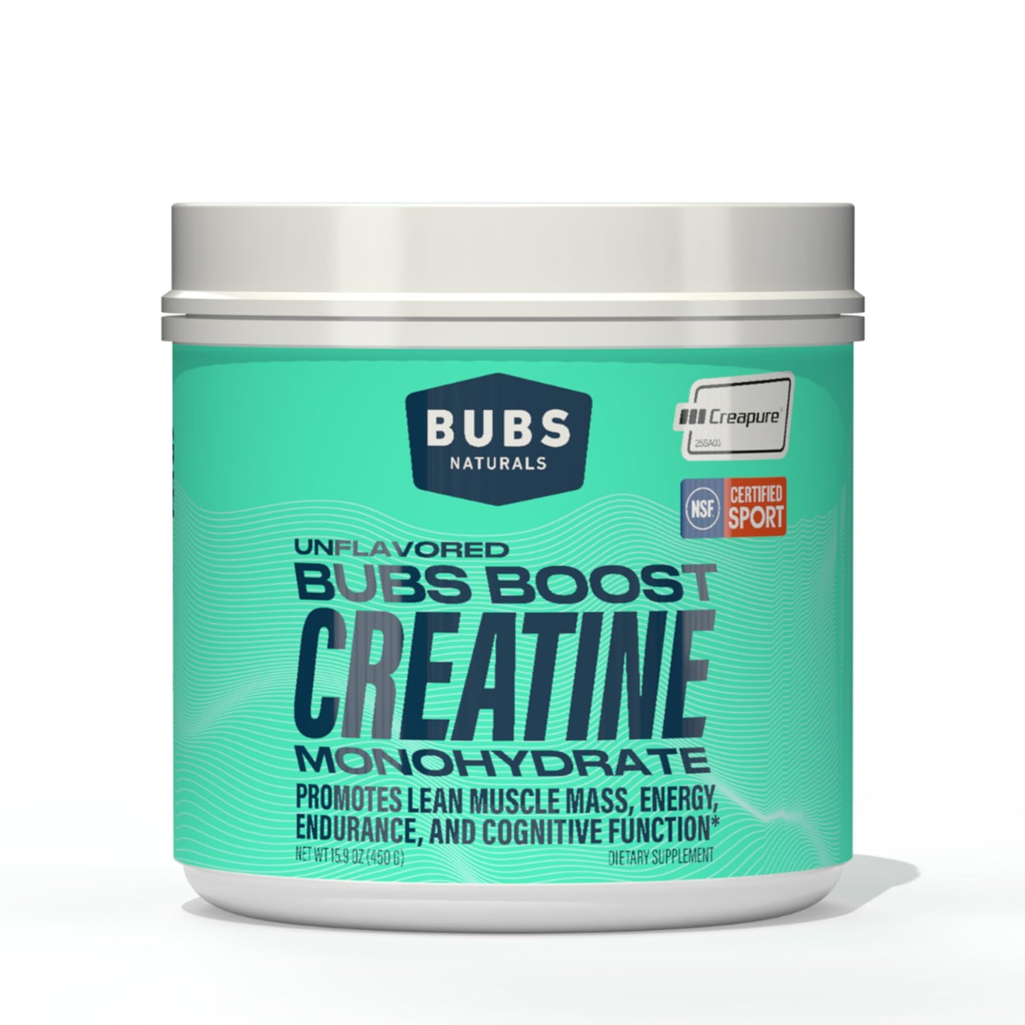 BUBS Naturals Boost Creatine Monohydrate Powder 15.9 oz