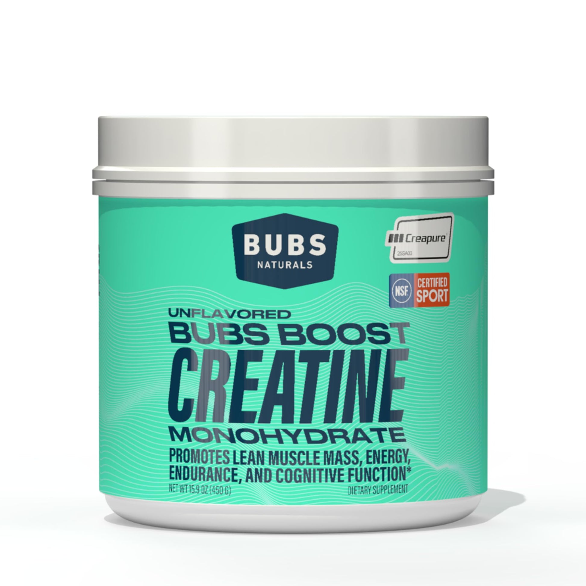 BUBS Naturals Boost Creatine Monohydrate Powder 15.9 oz