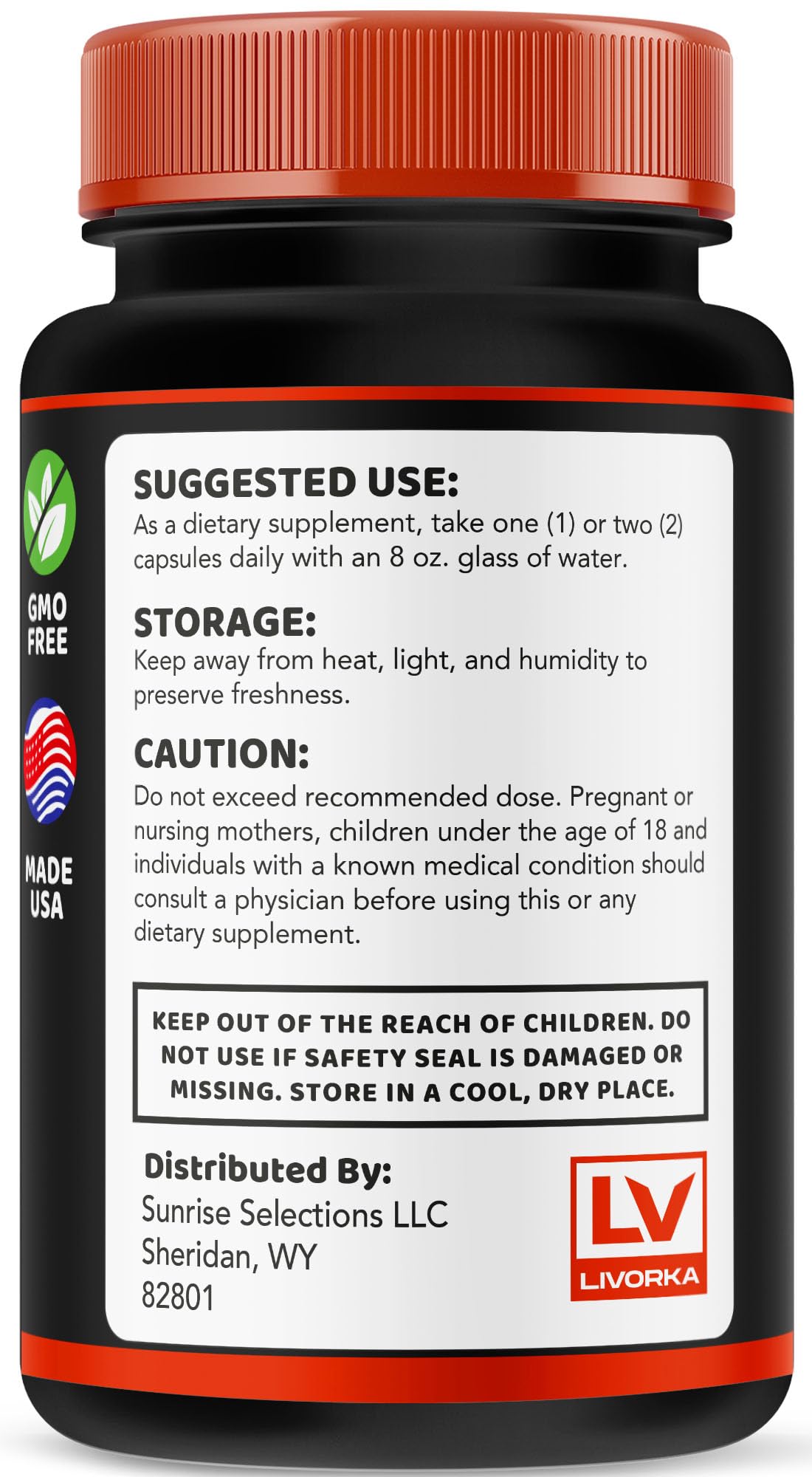 LIVORKA Endopeak Capsules, 180 Capsules
