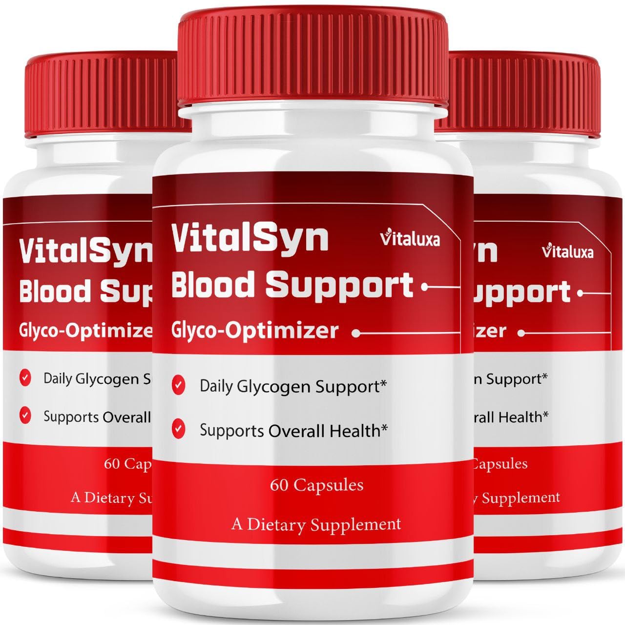 Vitaluxa Vitalsyn Blood Support Glyco Optimizer Capsules, 180 Capsules