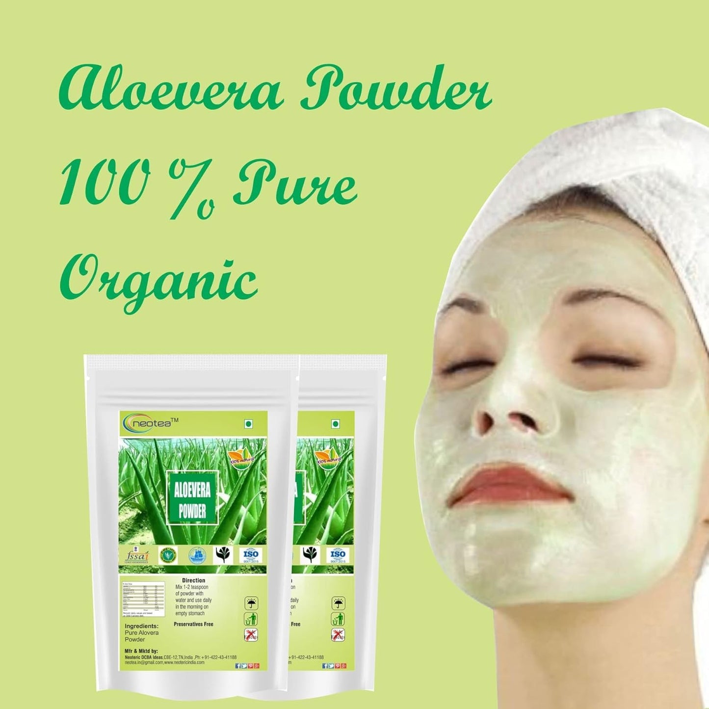 neotea Aloe Vera Powder 3.52 oz