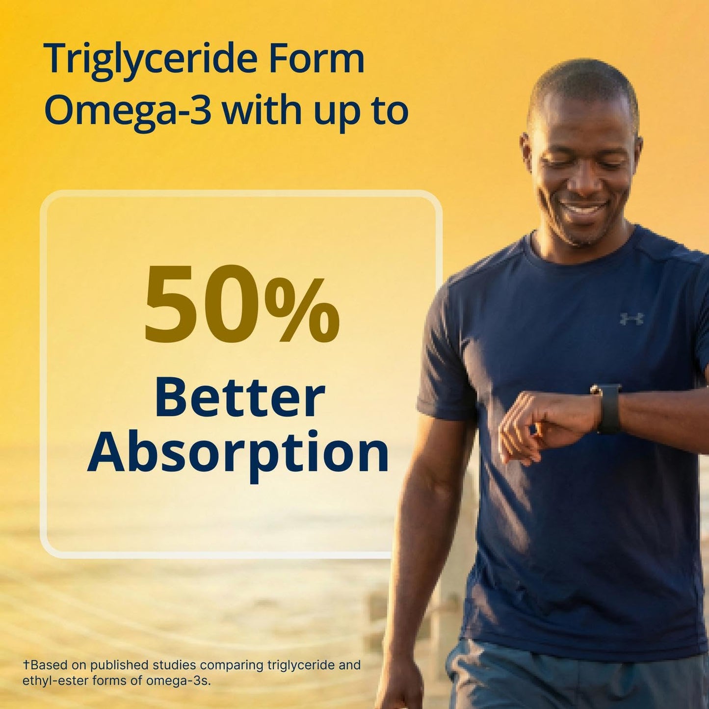 Metagenics OmegaGenics Omega-3 Fish Oil 1000mg EPA DHA Softgels, 60 Count