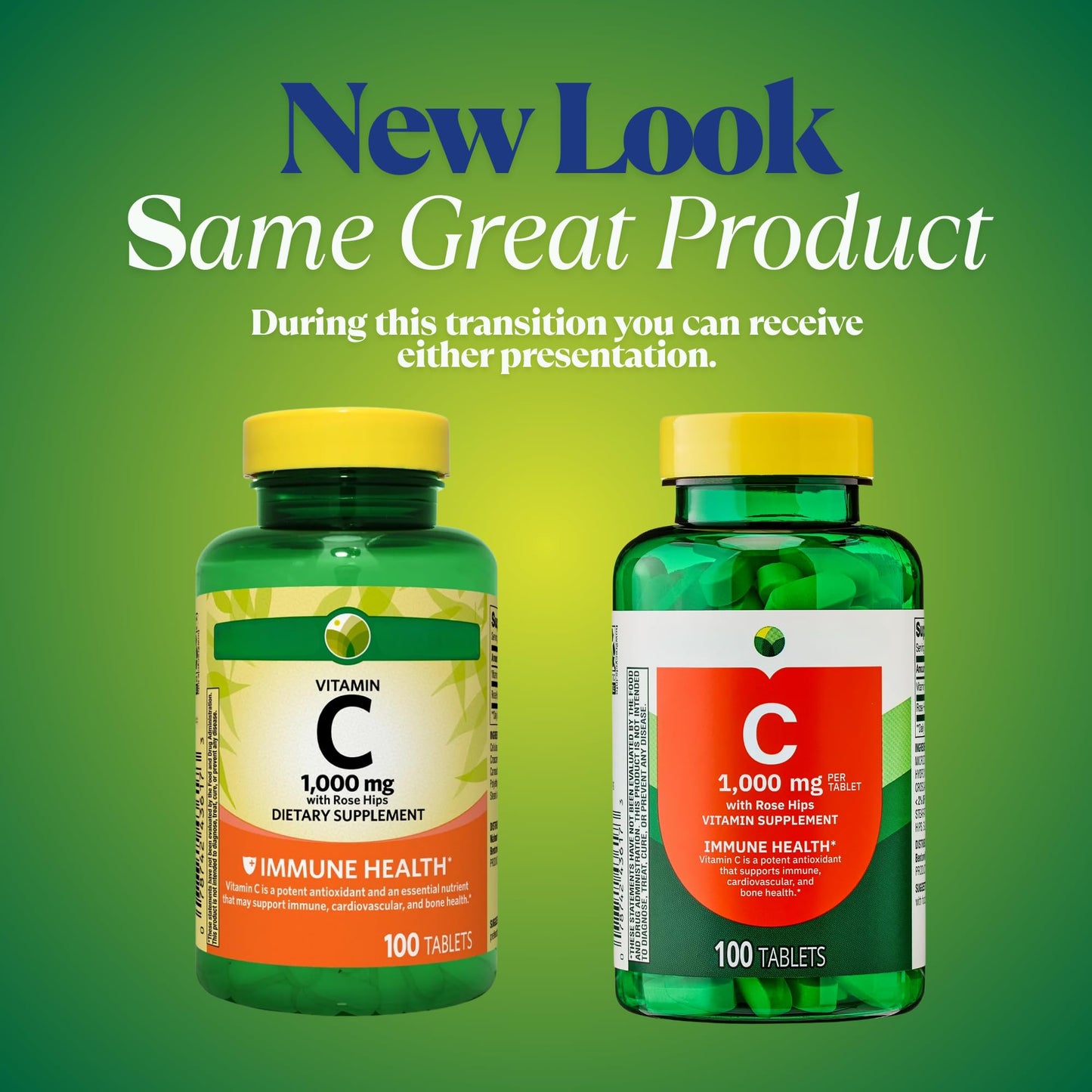 KP+ Vitamin C 1000 mg with Rose Hips Immune Support Vitamin C Tablets 250 Tablets