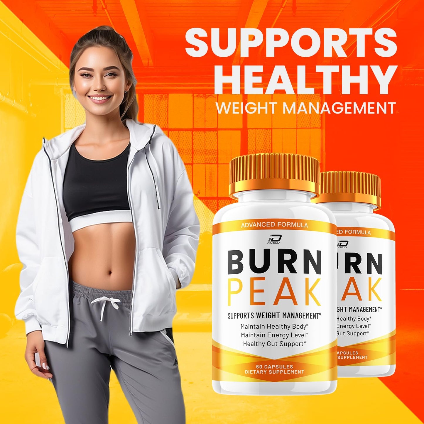 Indelo Burn Peak Capsules 180 Capsules