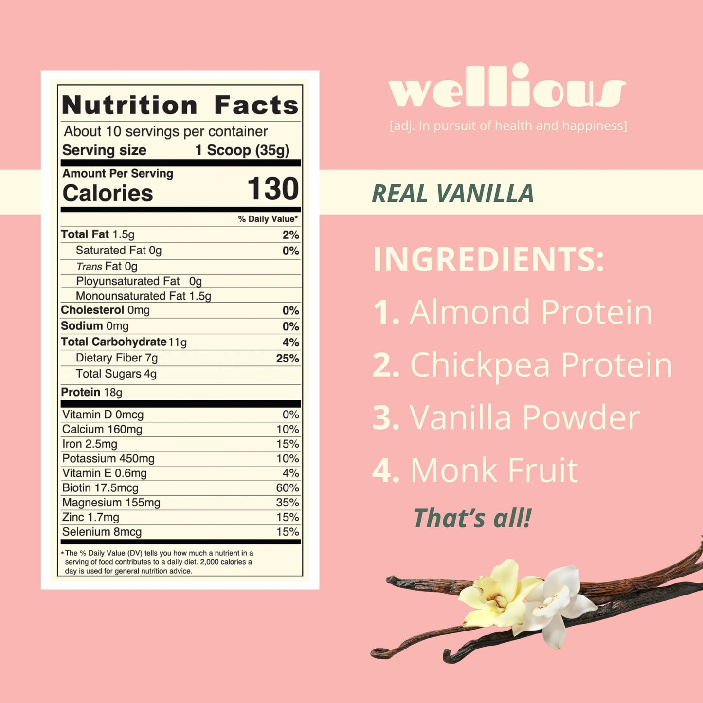 wellious Almond Protein Powder Bundle (Vanilla & Chocolate) 23.9931