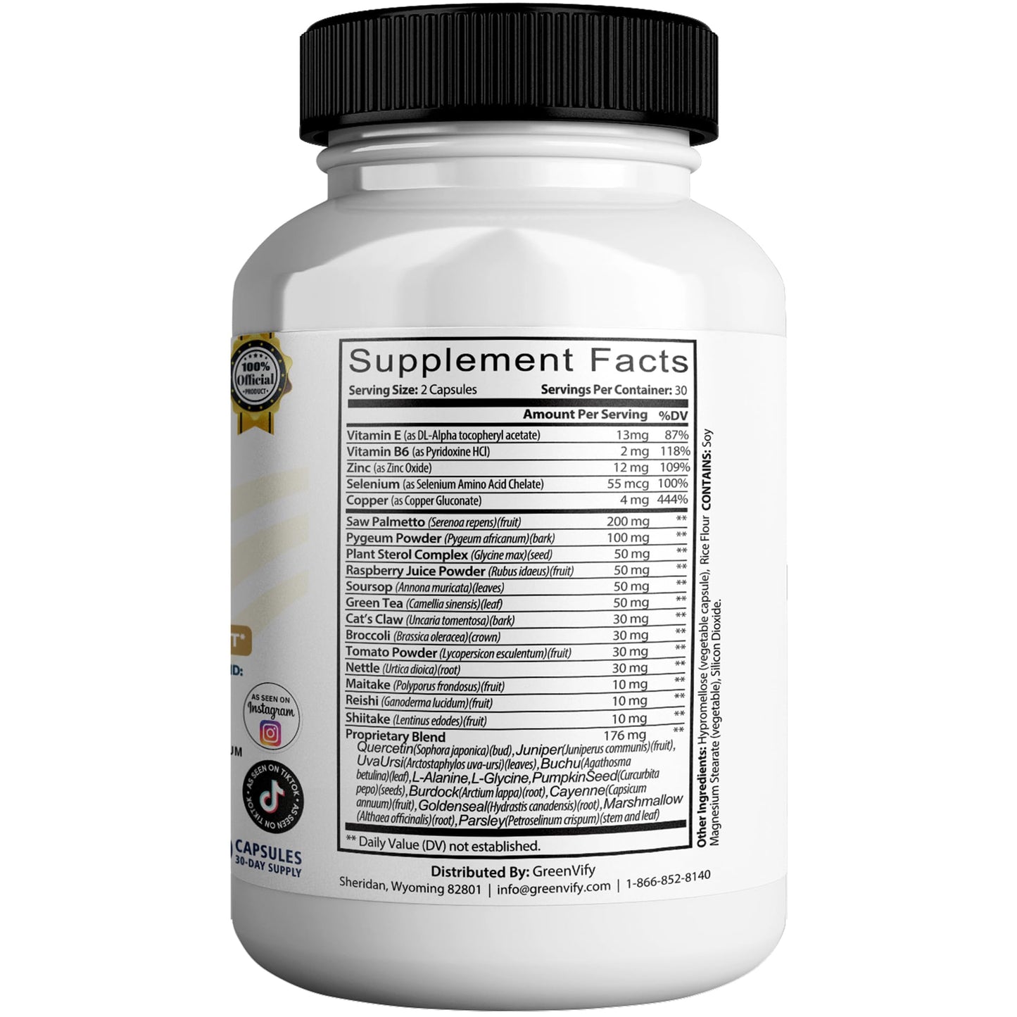 GREENVIFY Flash Fast Max Supplement, 60 Capsules