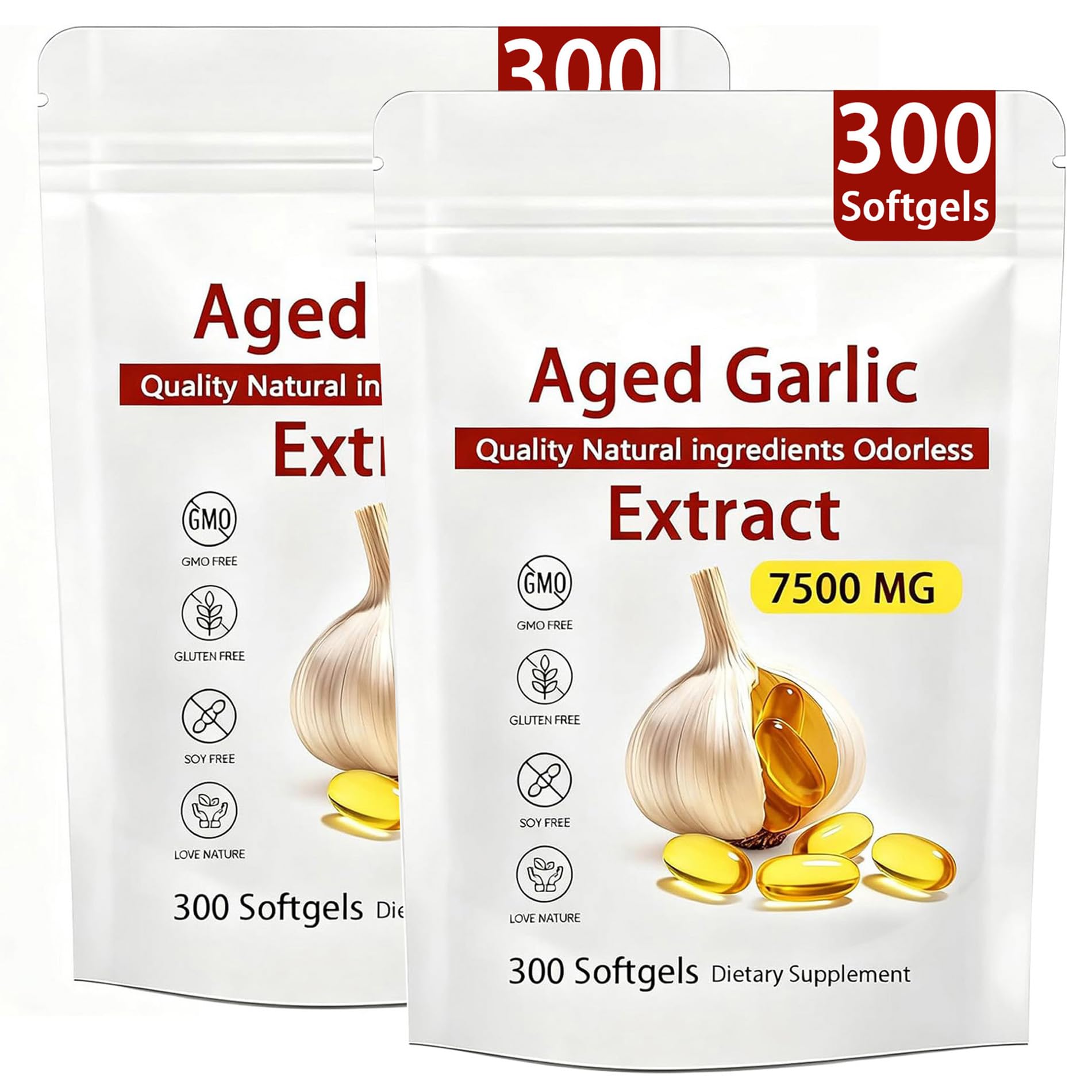 NAPEXIX Aged Garlic Extract Softgels 300