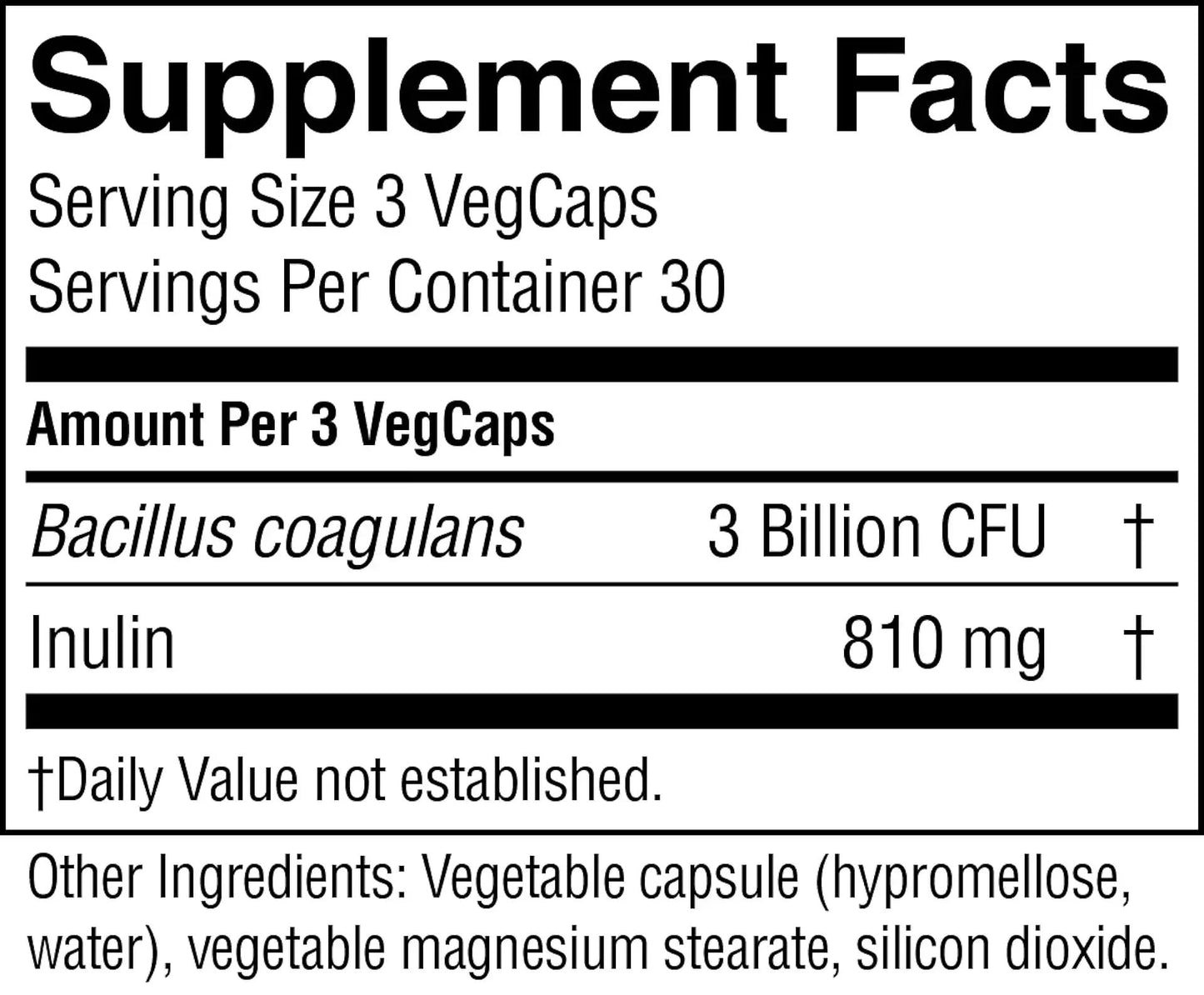 Nature's Sunshine Bacillus Coagulans NutriBiome 90 Capsules