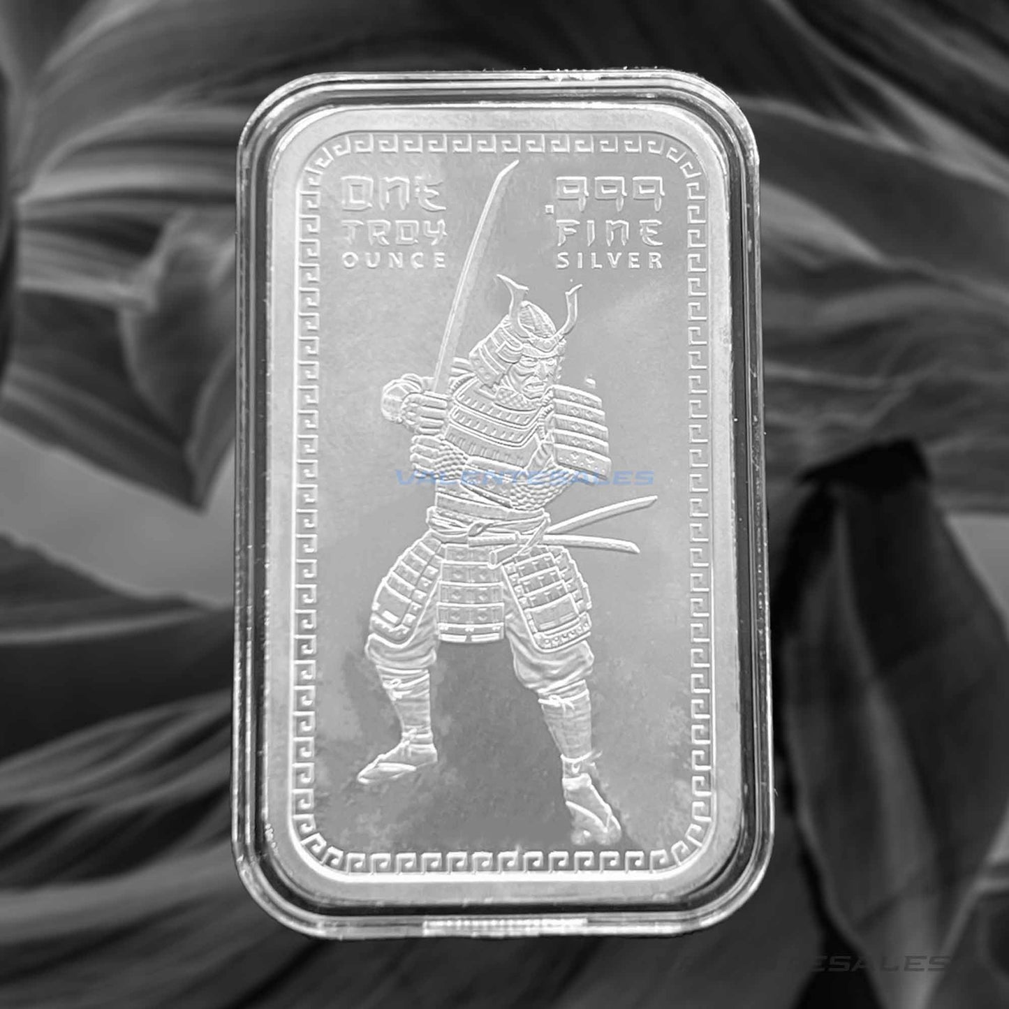 Generic Samurai Warrior Rectangle Bar 1 oz