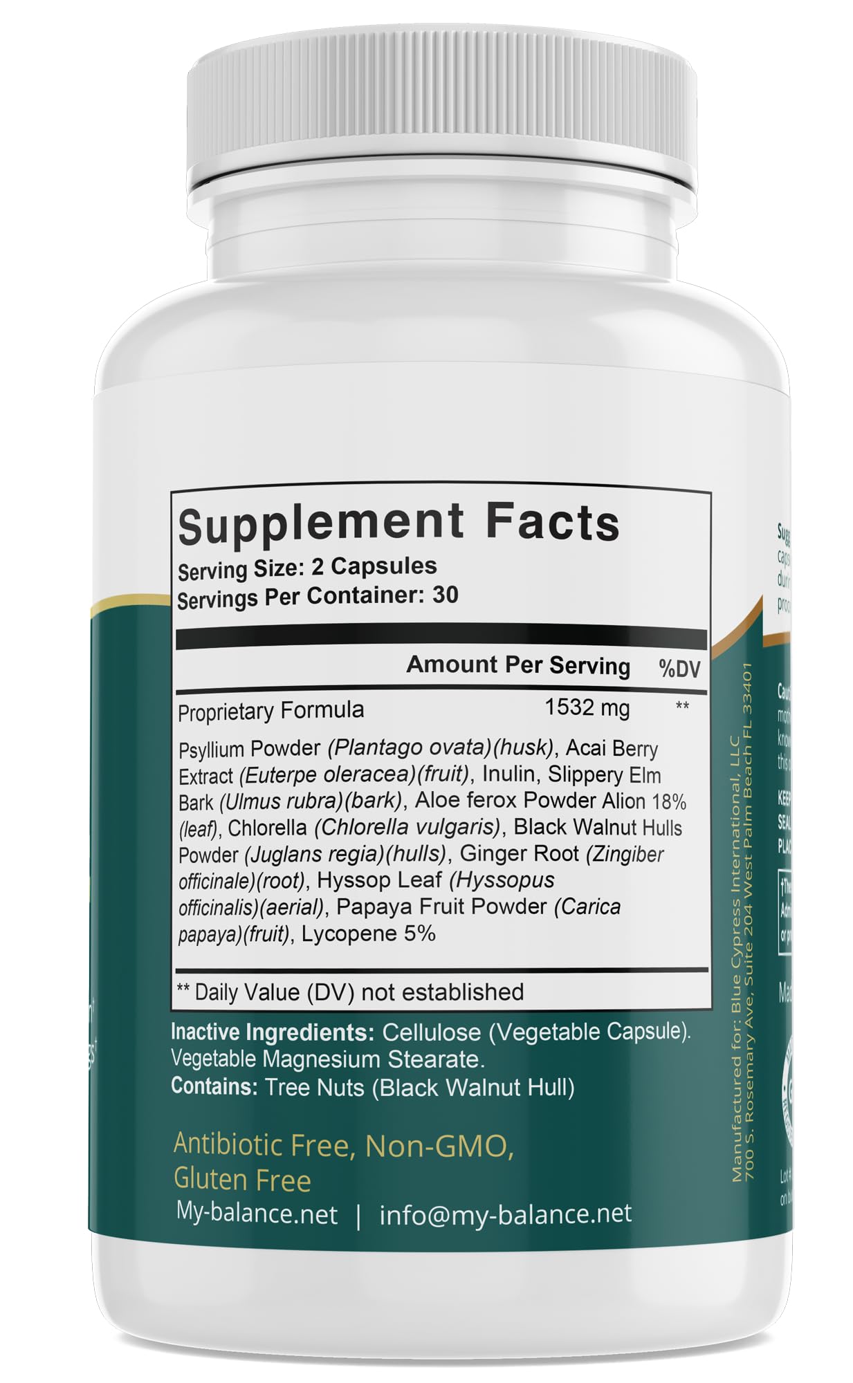 My Balance Nutrisentials Colon Cleanse Capsule 60 Count