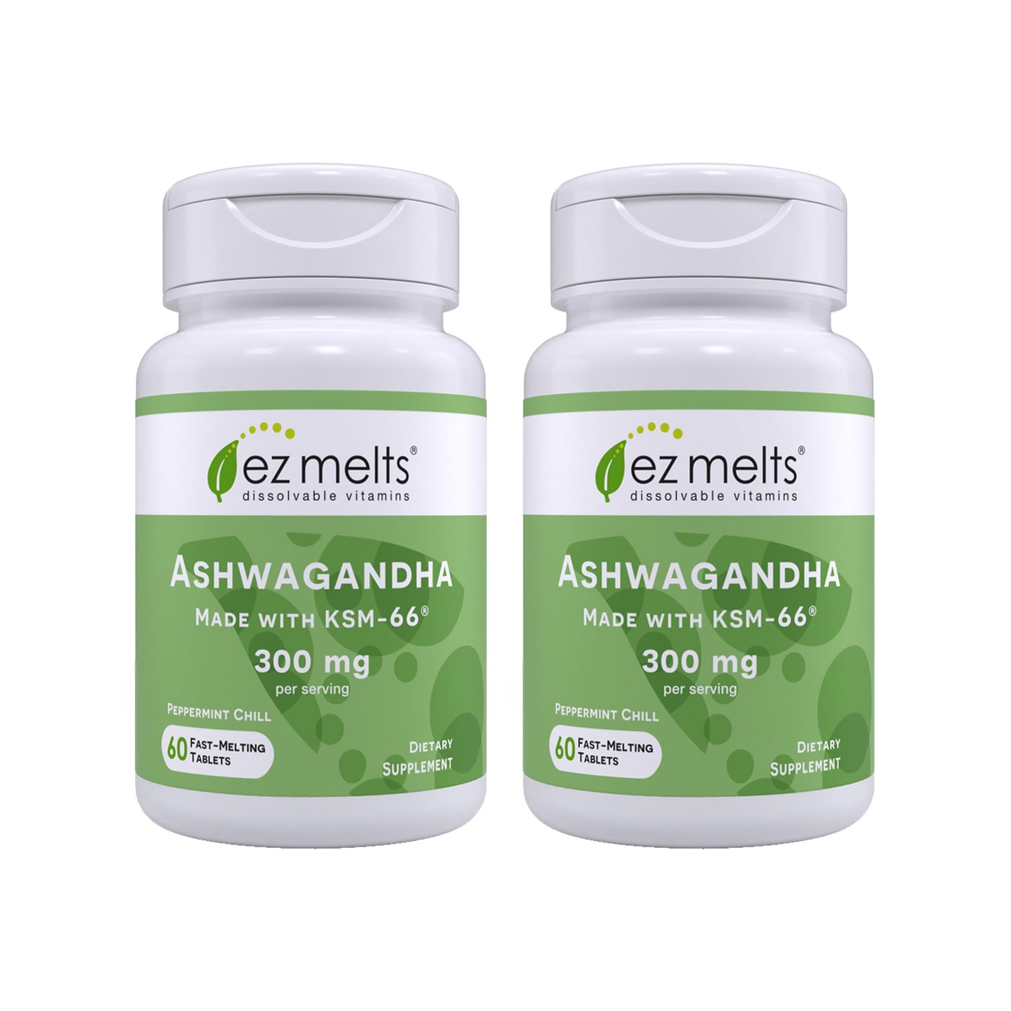 EZ Melts Dissolvable KSM-66 Ashwagandha Tablets, 240