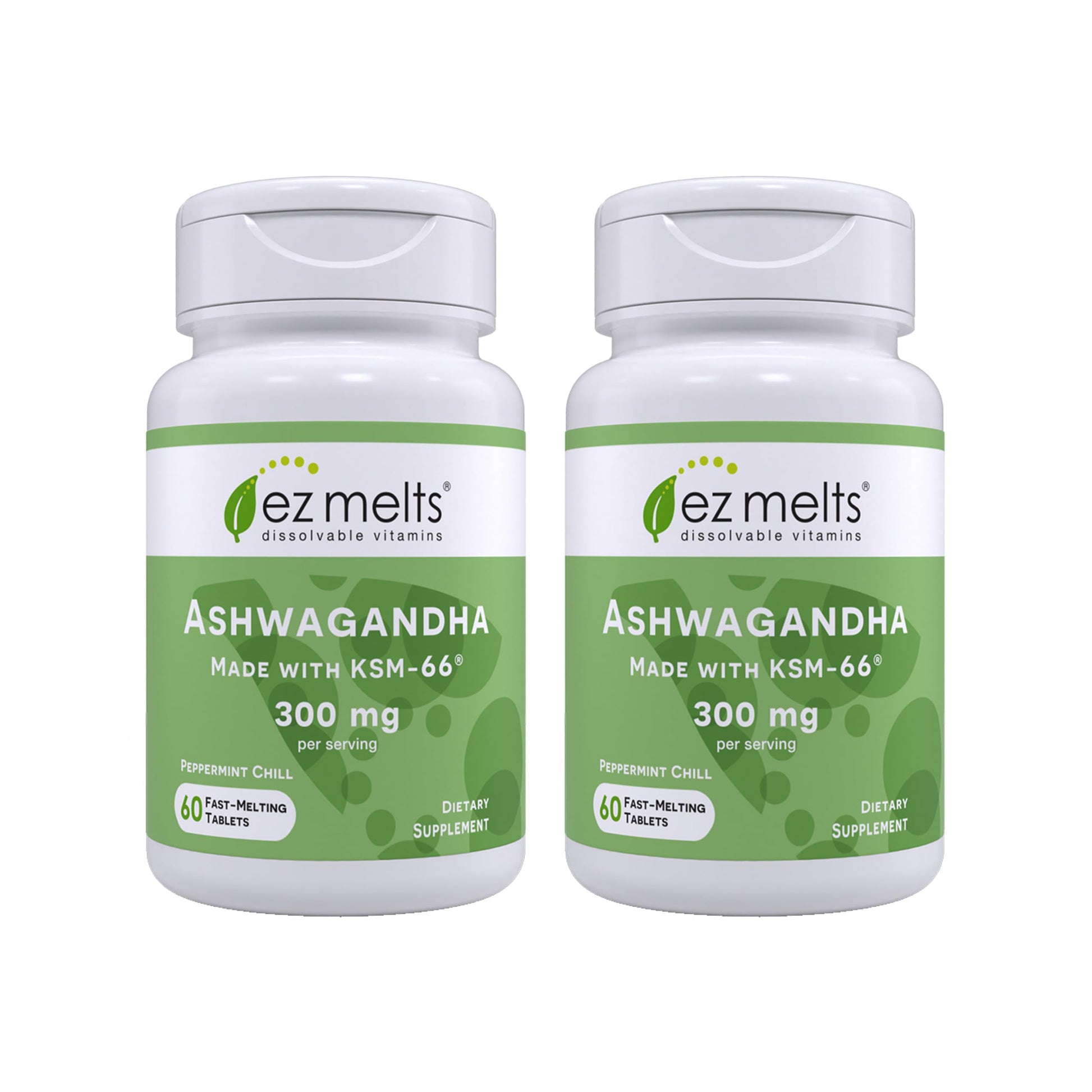 EZ Melts Dissolvable KSM-66 Ashwagandha Tablets, 240
