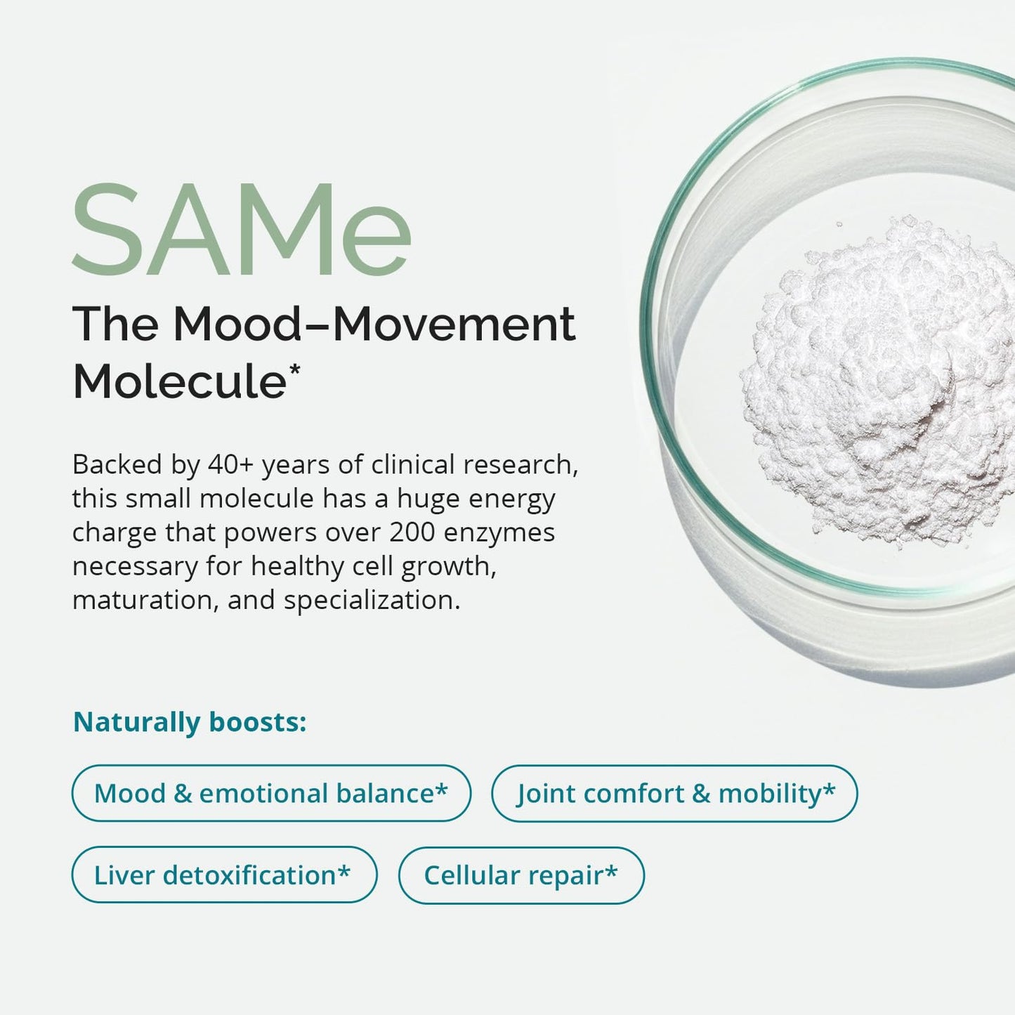 BRAINMD Dr Amen SAMe Mood & Movement 400 Tablets, 30 Count