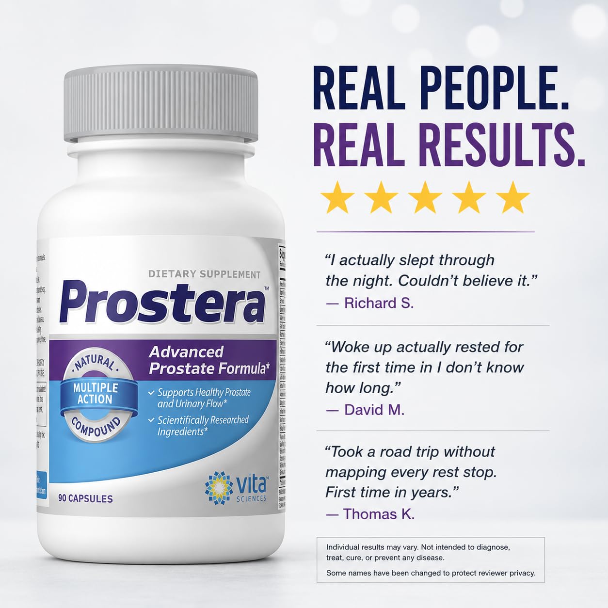 Vita Sciences Prostera Men's Prostate & Urinary Support 90 Capsules