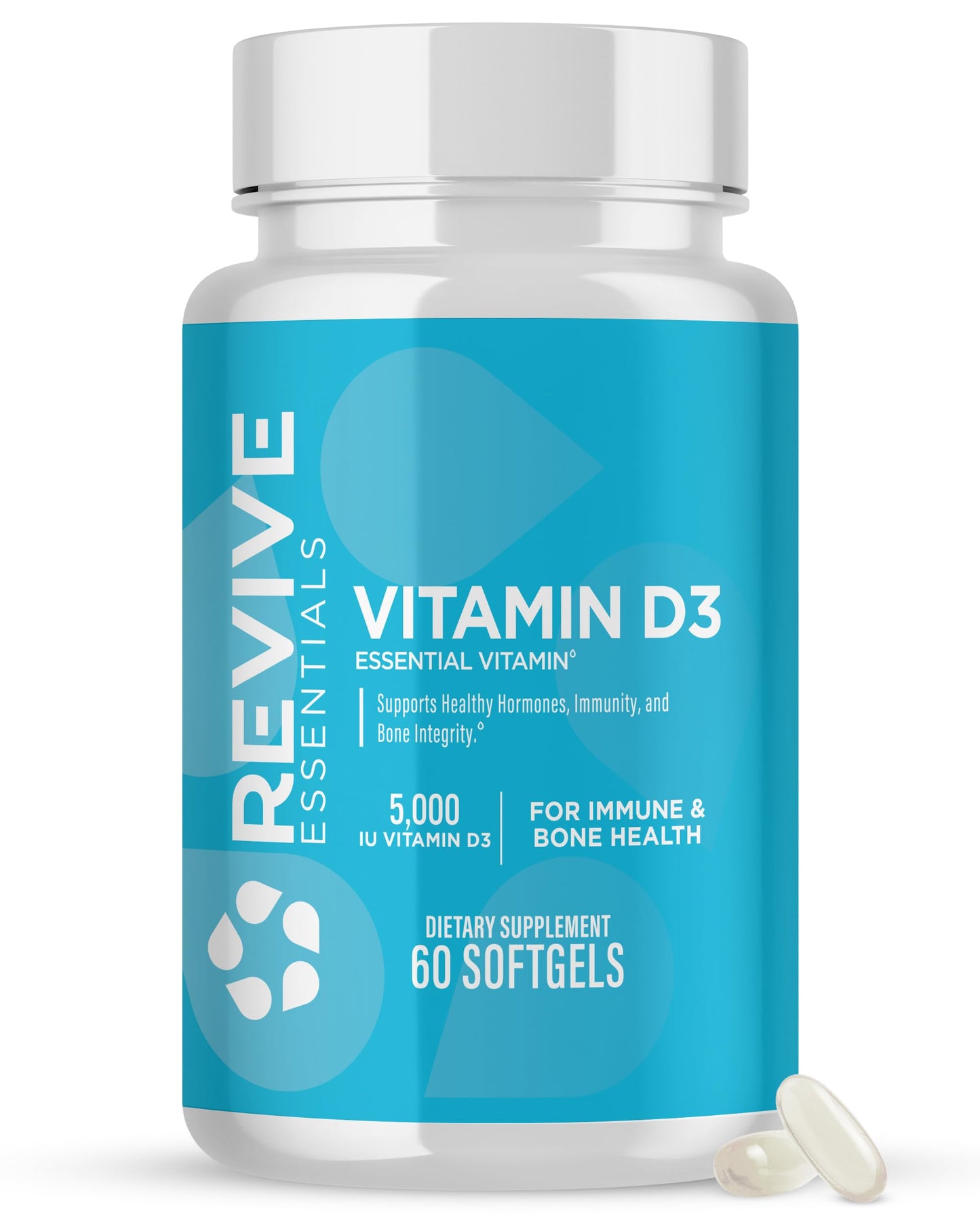 Revive Vitamin D3 Softgels 60 Count