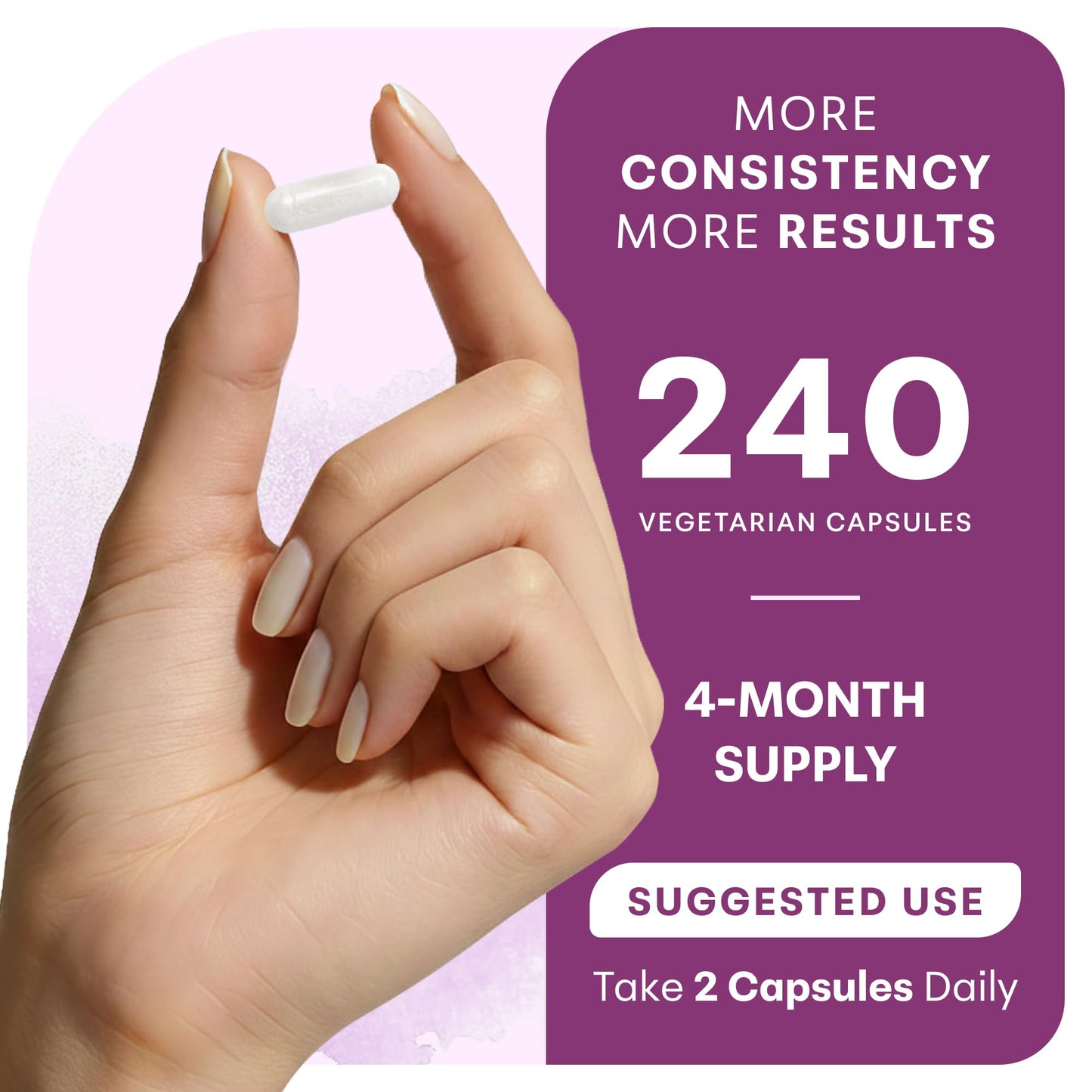 Micro Ingredients Magnesium Complex for Women Capsules 240 Count