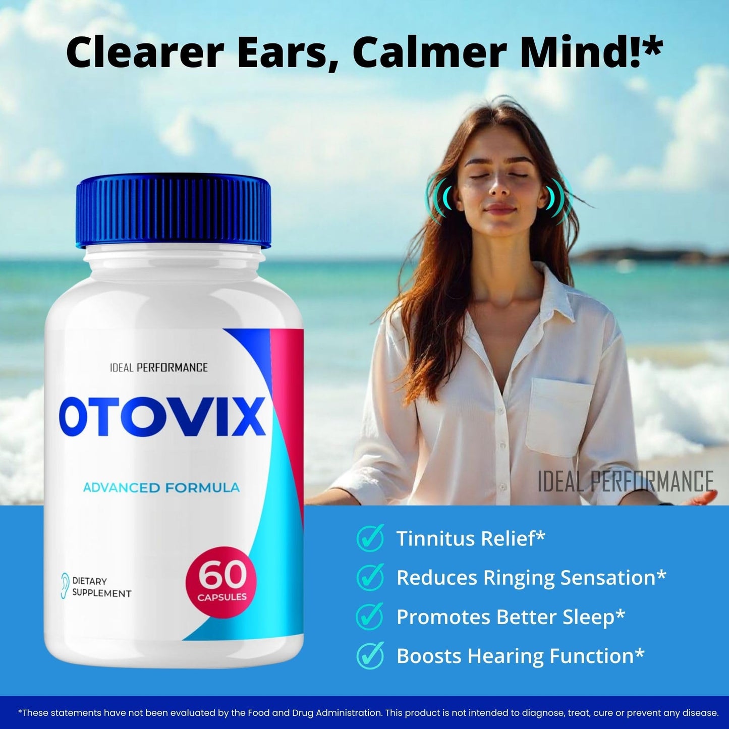 IDEAL PERFORMANCE Otovix Capsules 180 Capsules