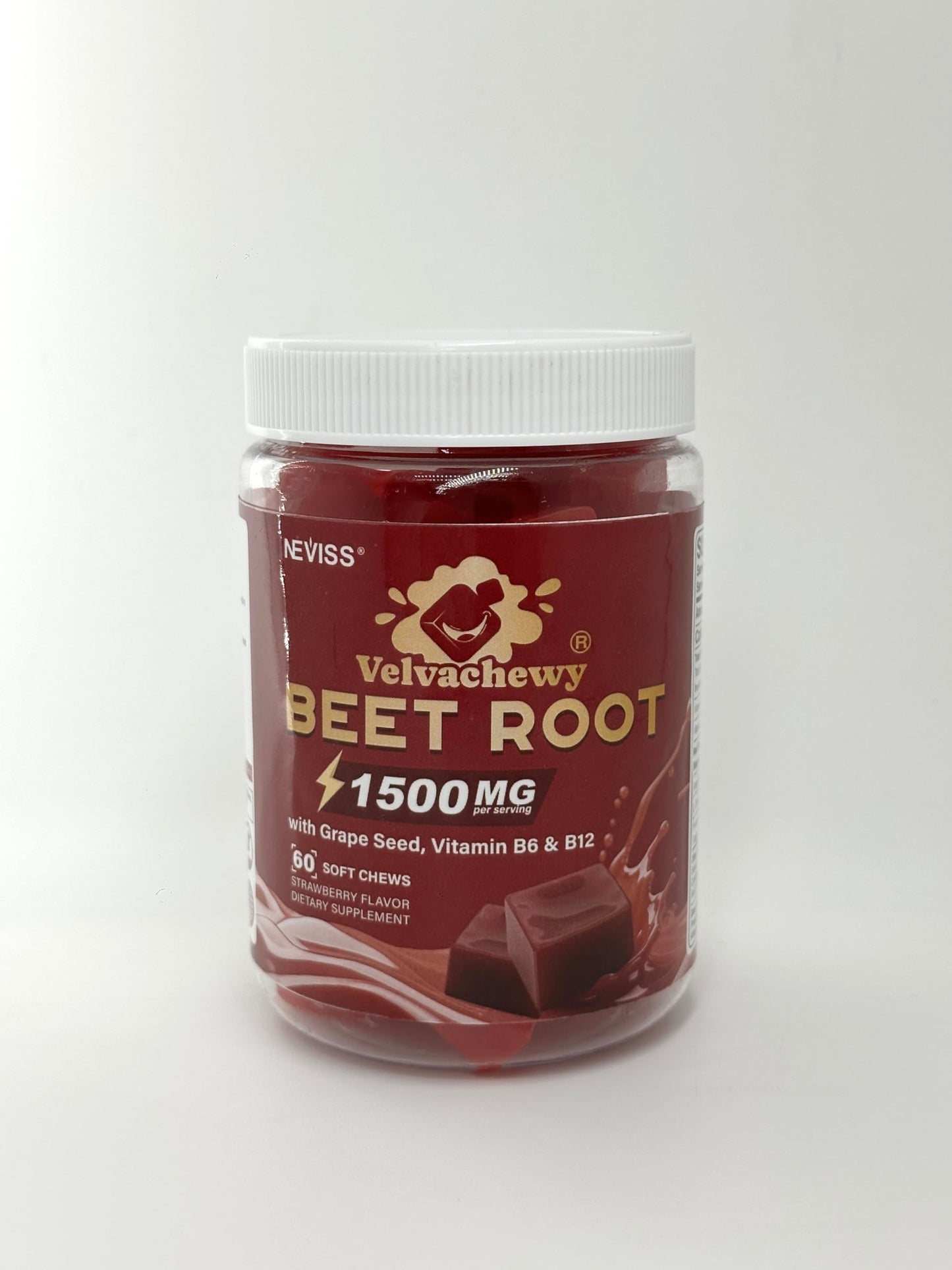NEVISS Beet Root Gummies 60 Count