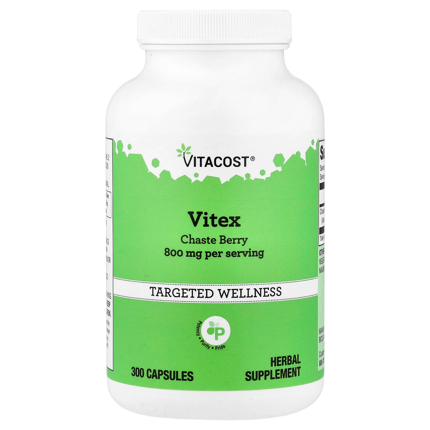 Vitacost Vitex Agnus-Castus Chaste Berry Capsule, 300 Capsules
