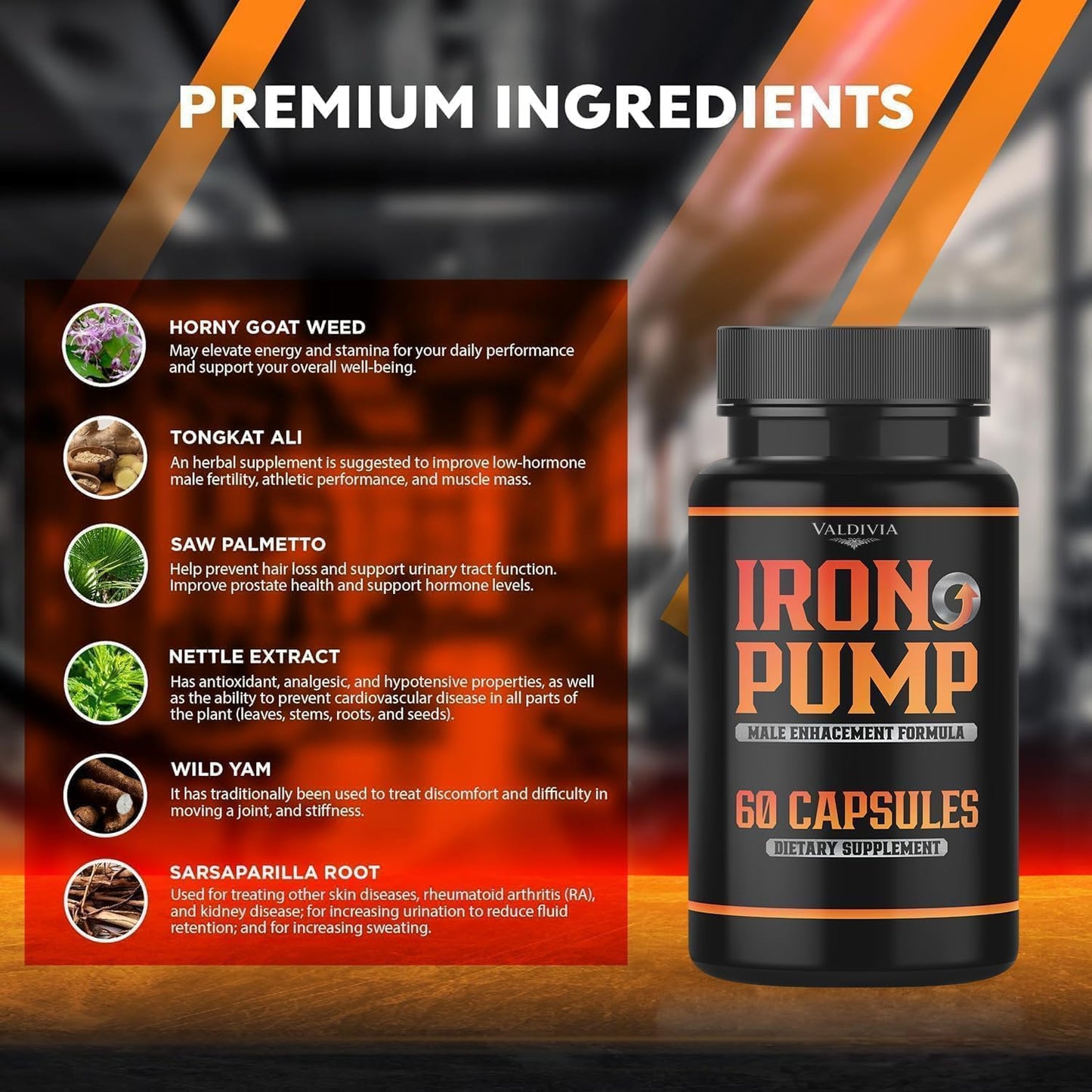 Valdivia Iron Pump Formula Capsule 180 Capsules