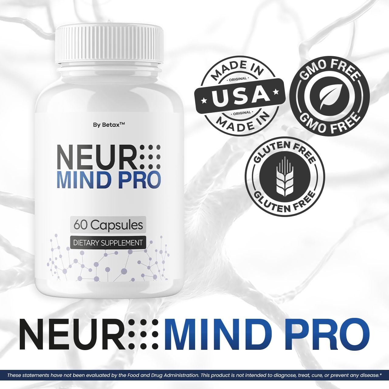 BetaX NeuroMind Pro Capsules 180 Capsules