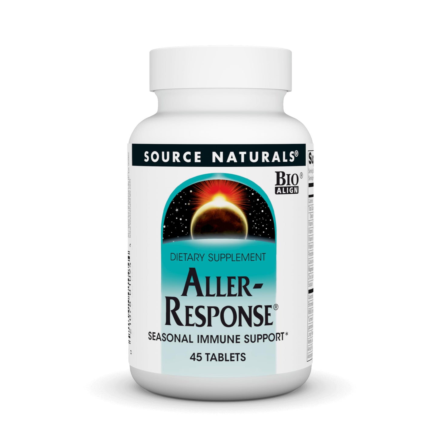 Source Naturals Aller-Response Seasonal Immune Support 45 Tablets