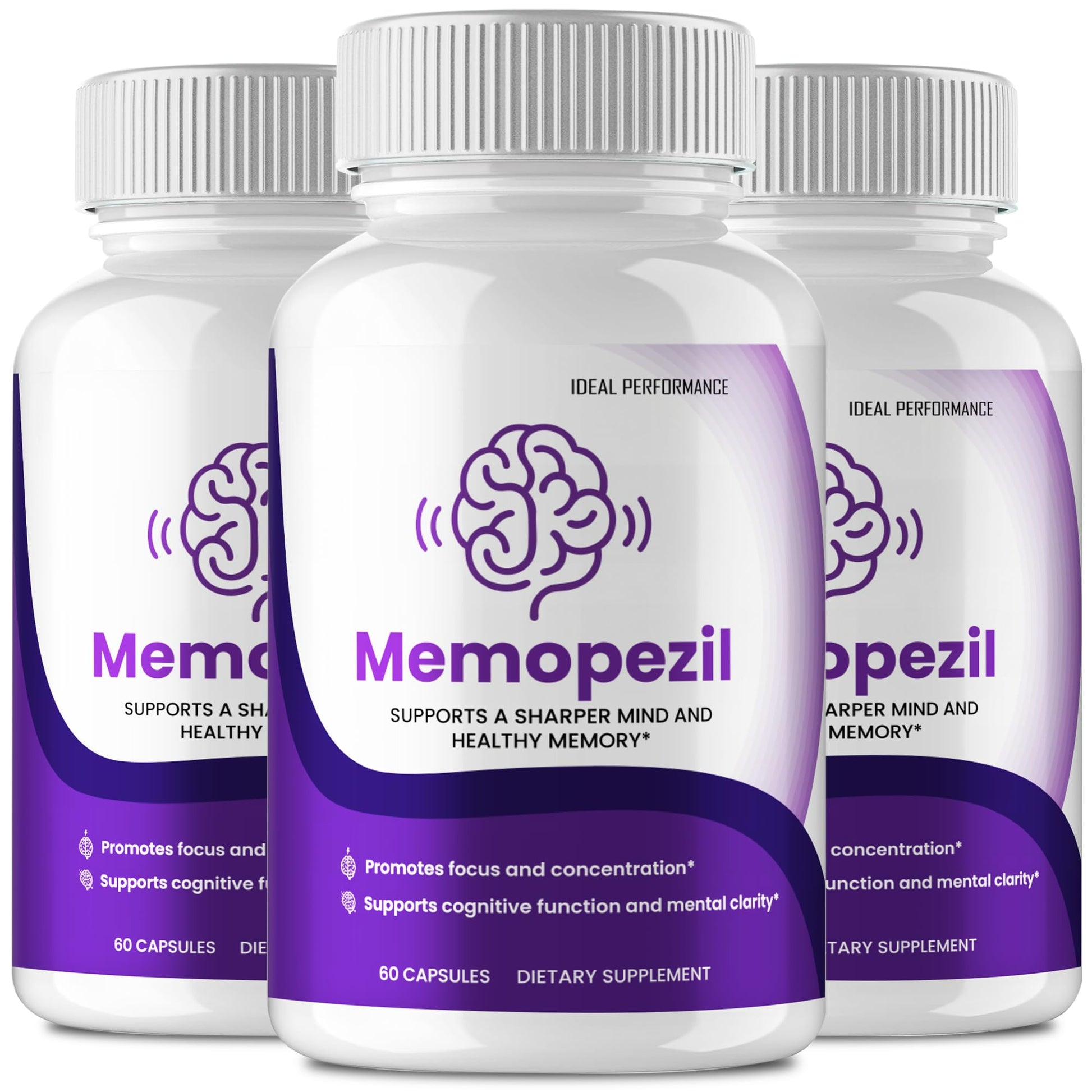 IDEAL PERFORMANCE Memopezil Capsules 180 Count