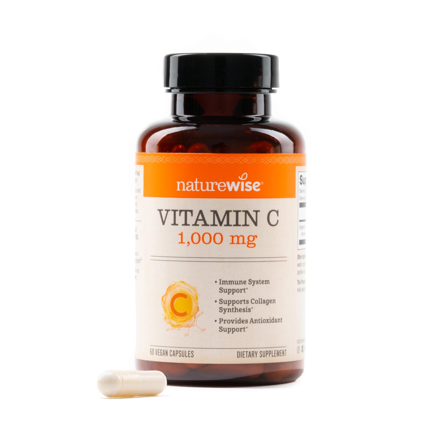 NatureWise Vitamin C 1000mg, 60 Capsules