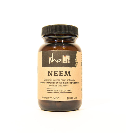 ISHA Organic Neem Supplement Capsule 90 Count