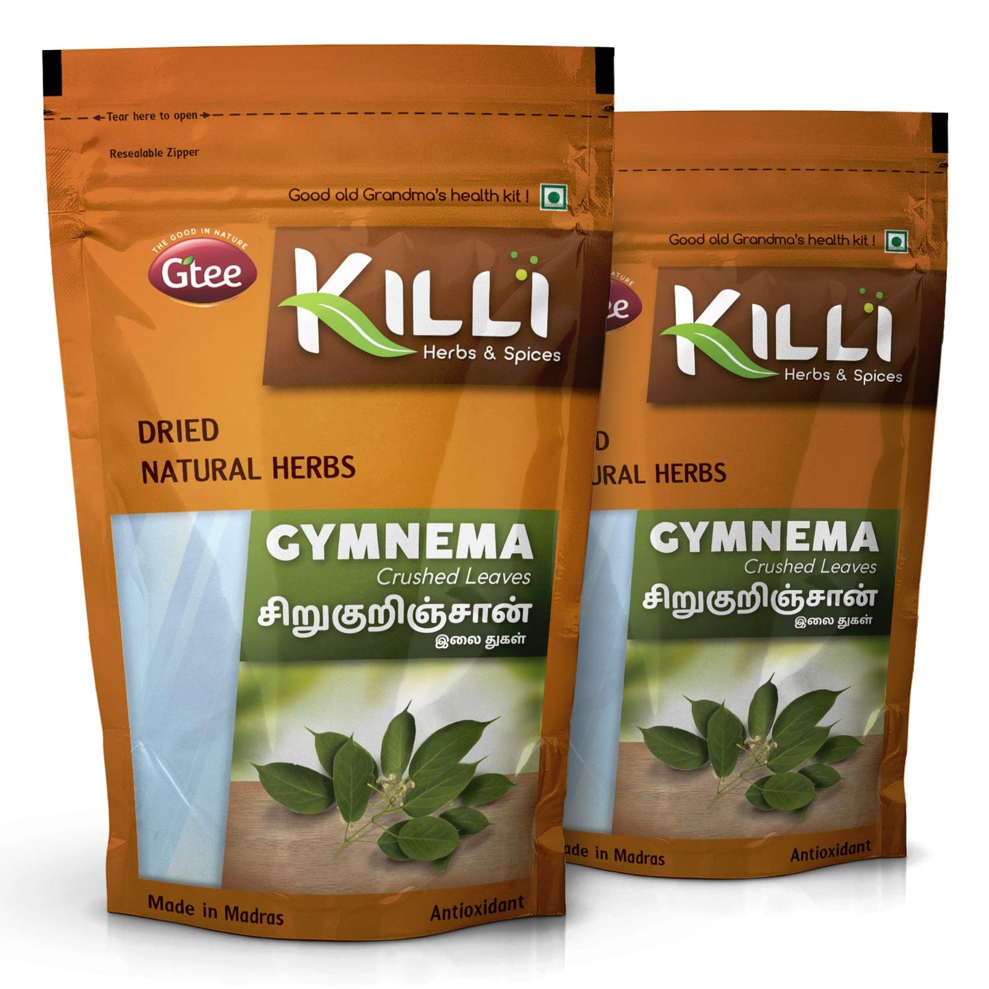 KILLI Gymnema sylvestre Powder Pack of 2