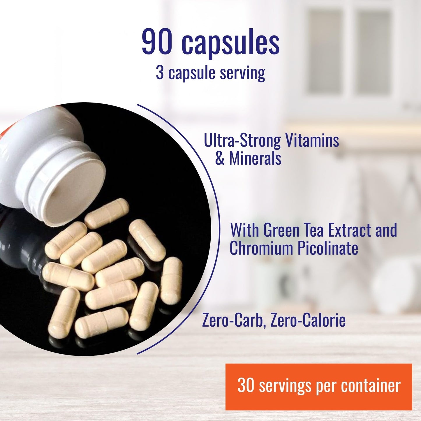 Nutri-Align Multivitamin Capsules 90 Count