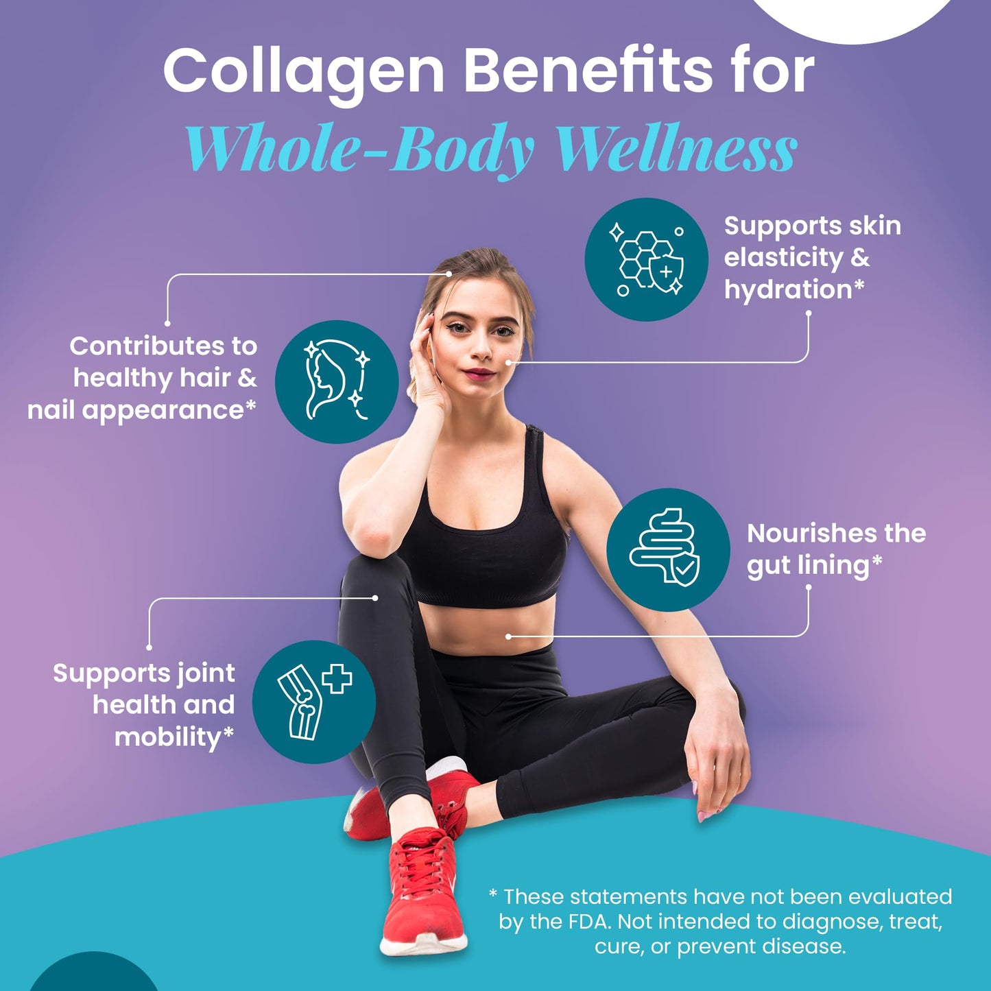 Organic Excellence Collagen Peptides Powder, Grass-Fed Bovine Unflavored Type I & III Hydrolyzed, 16 oz