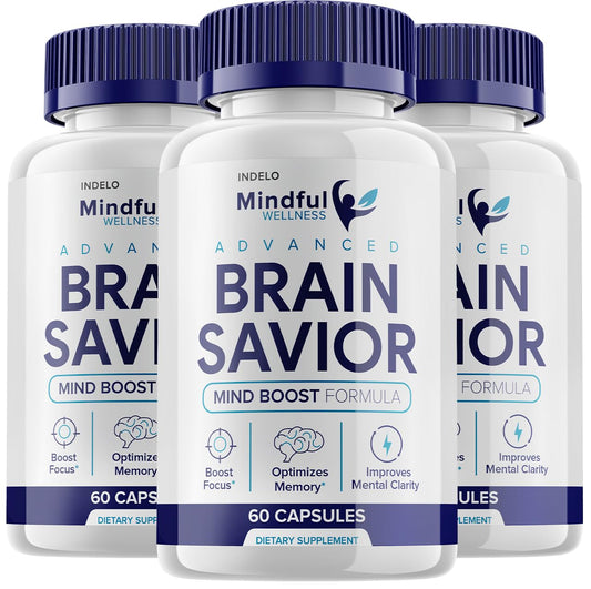 Indelo Mindful Wellness Advanced Brain Savior 180 Capsules