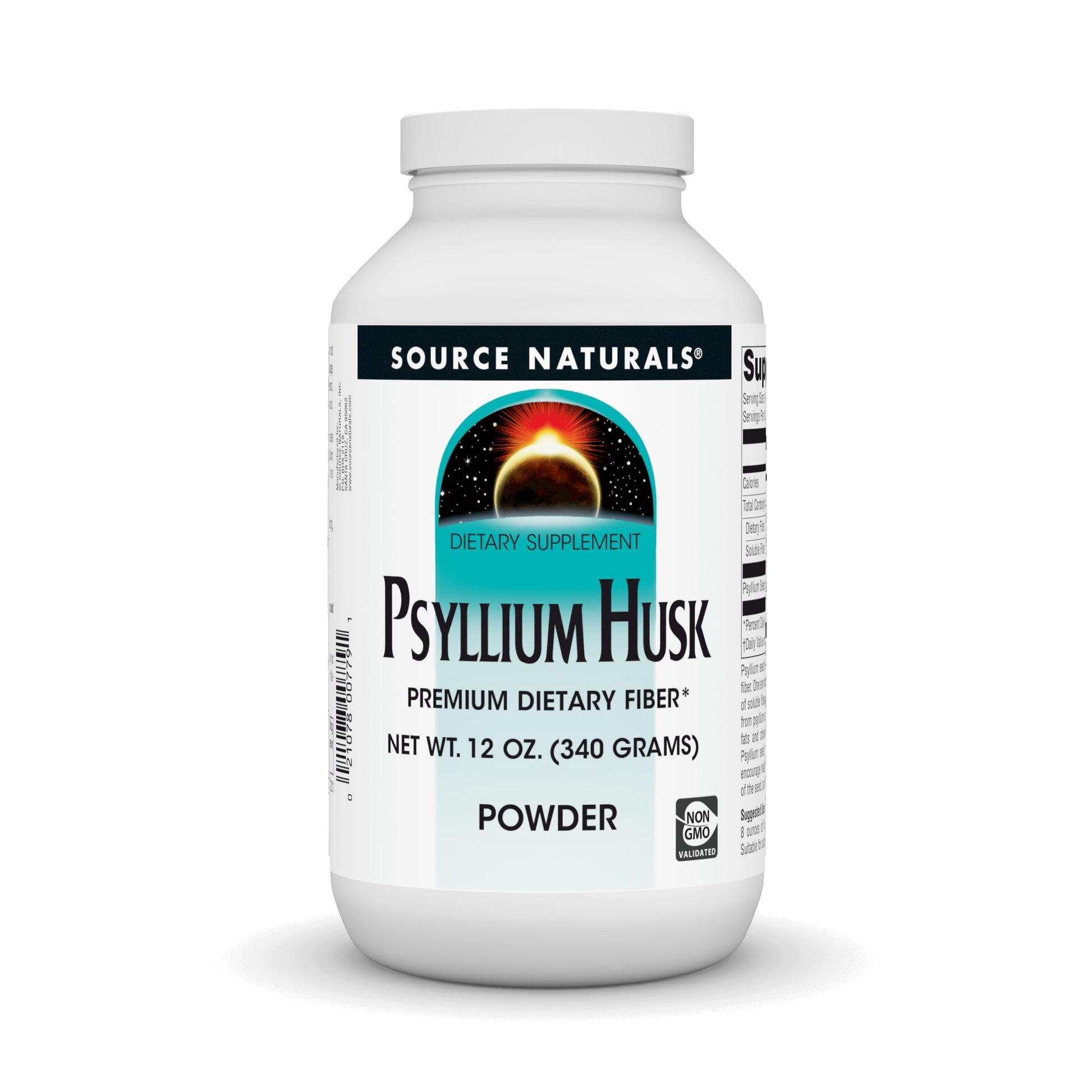 Source Naturals Psyllium Husk Powder, 12 oz