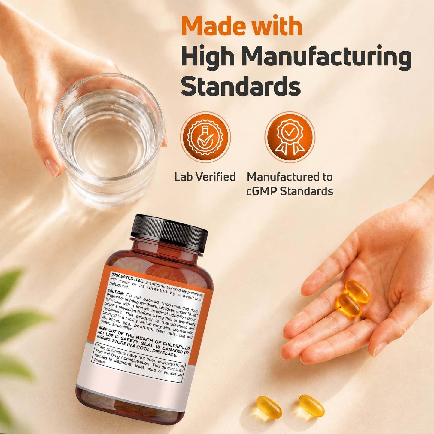 NUELATION Omega 3 Fish Oil 2000mg Softgels 120