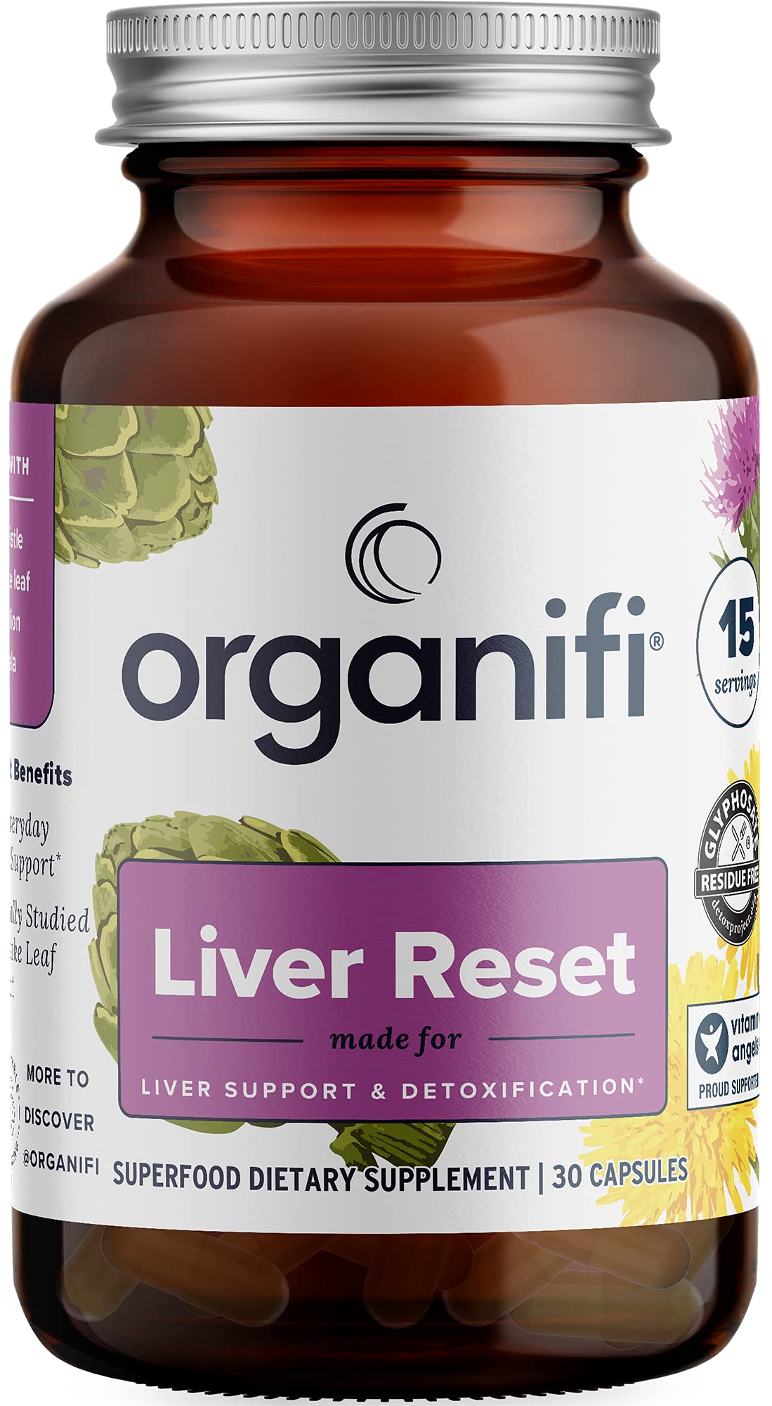 Organifi Liver Reset 30 Capsules