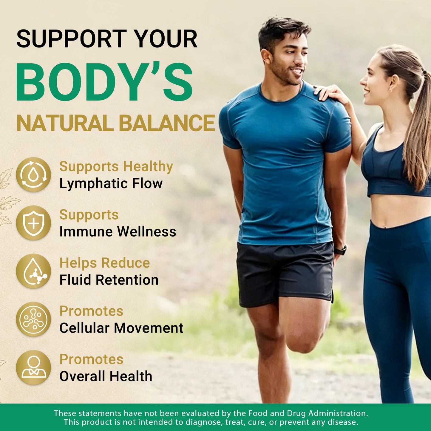 Buporai Lymphatic Support Capsules, 90 Count